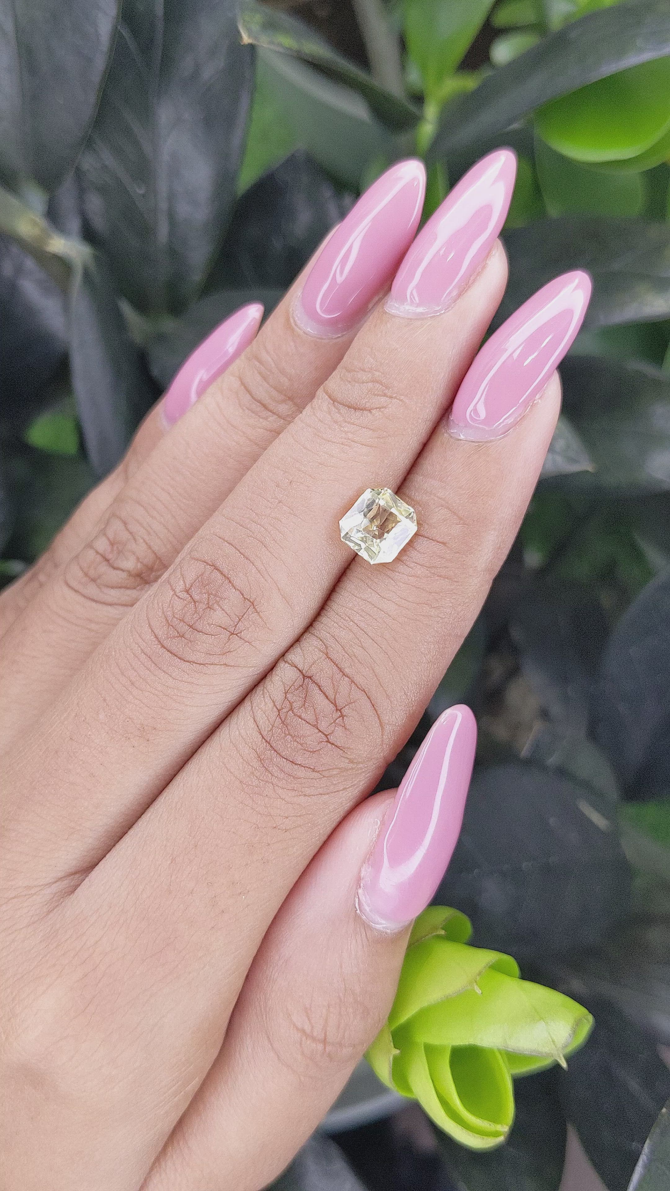 1.94 Ct. Yellow Sapphire from Ceylon (Sri Lanka) Size Video