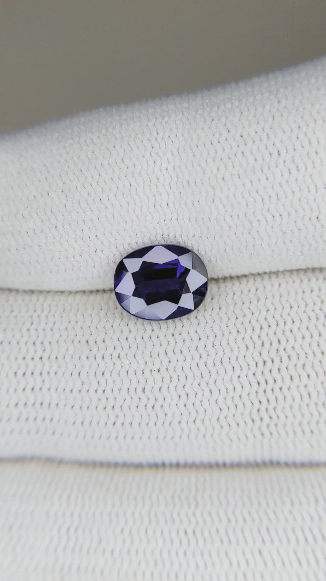 2.04 Ct. Blue Sapphire from Australia Size Video