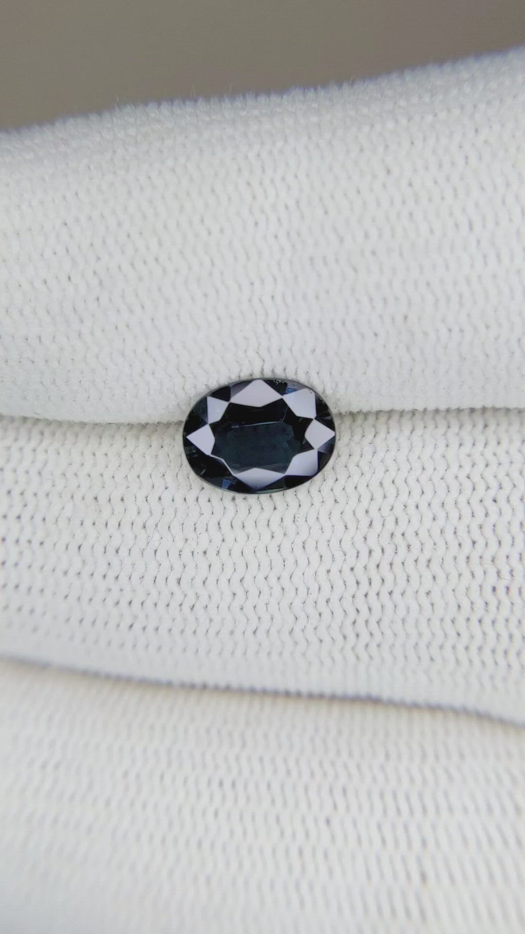 1.47 Ct. Blue Sapphire from Australia Size Video