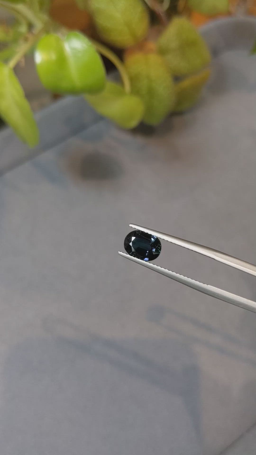 1.47 Ct. Blue Sapphire from Australia Size Video