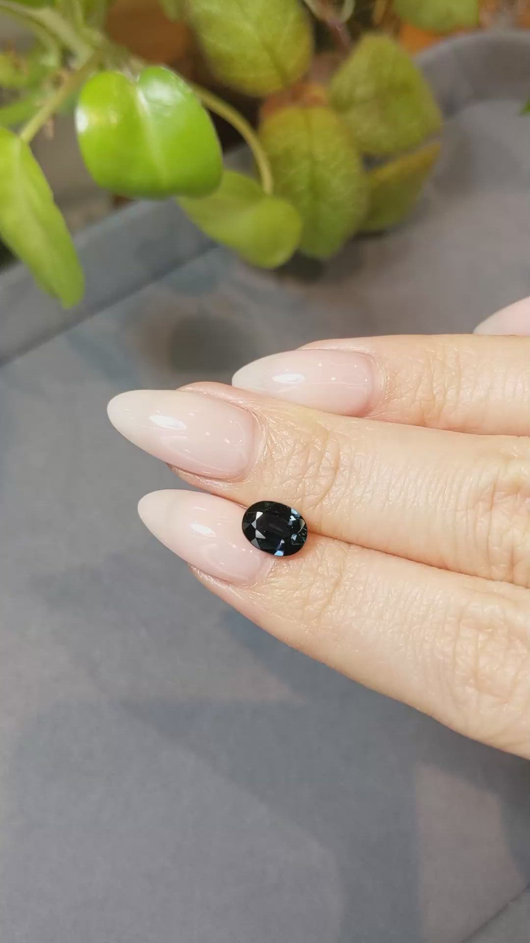 1.47 Ct. Blue Sapphire from Australia Size Video