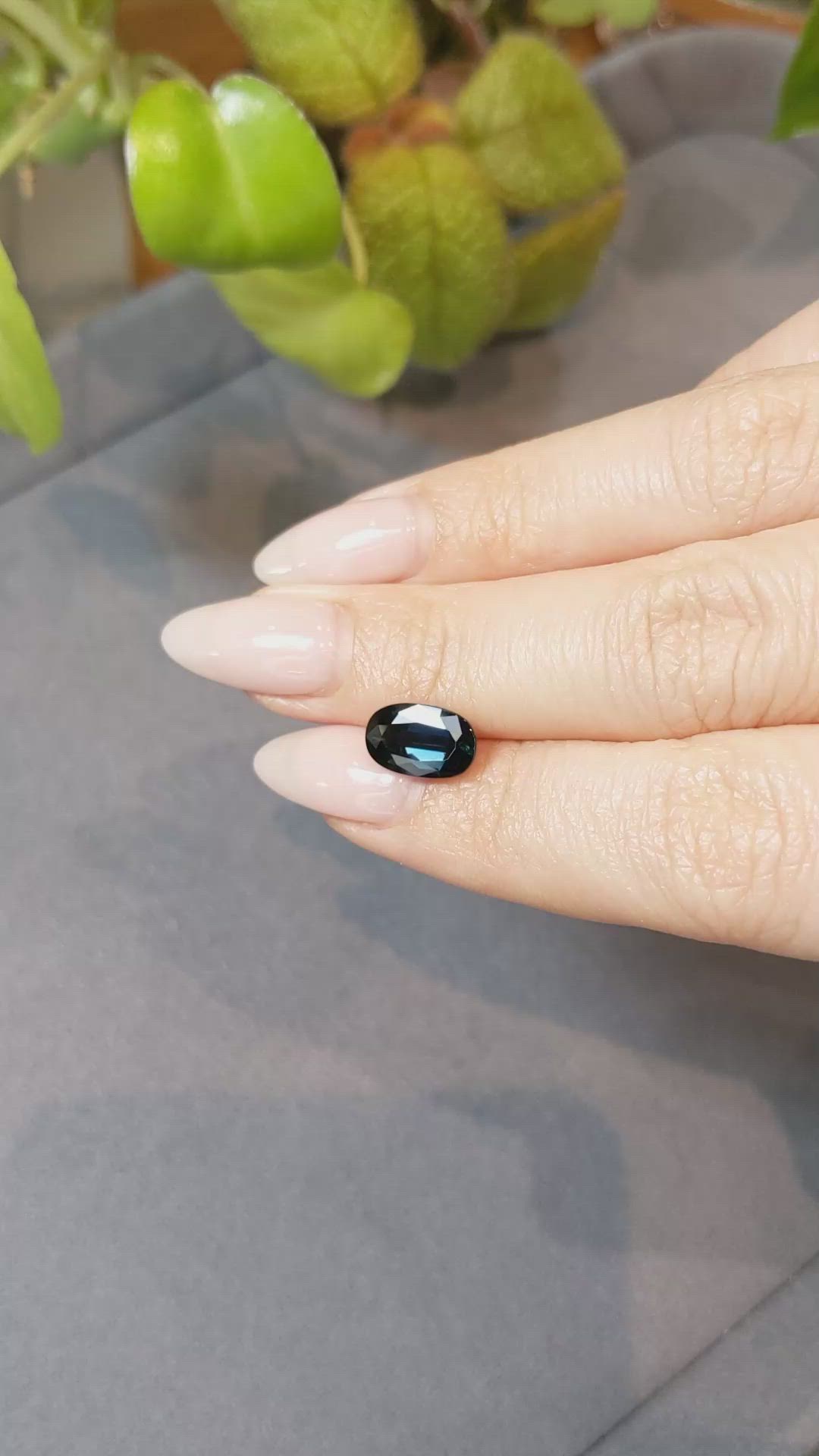 3.09 Ct. Blue Sapphire from Australia Size Video