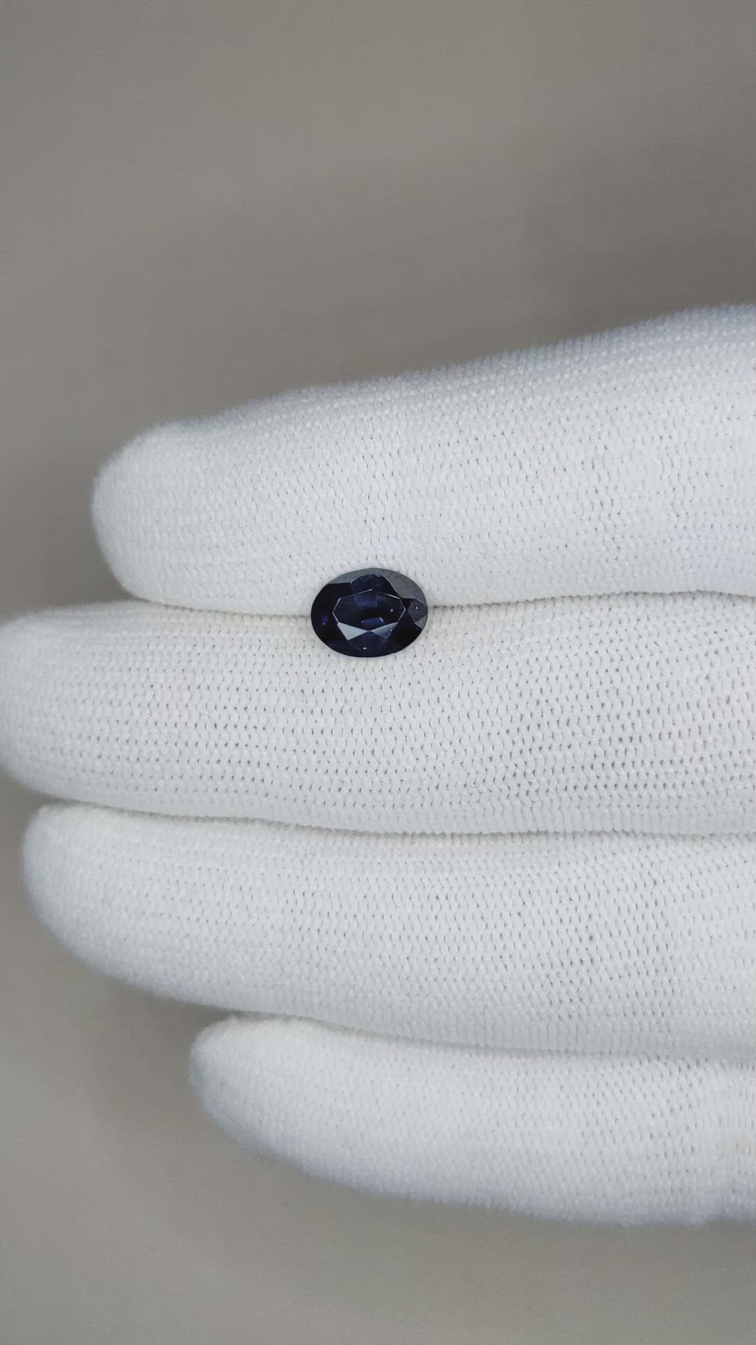 1.51 Ct. Blue Sapphire from Australia Size Video