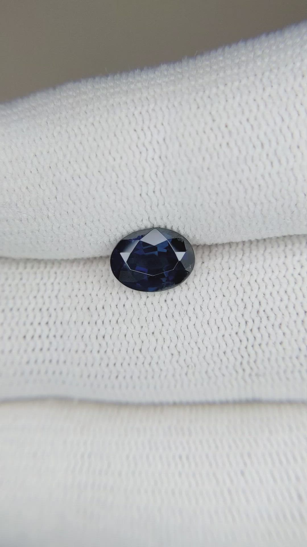 1.51 Ct. Blue Sapphire from Australia Size Video