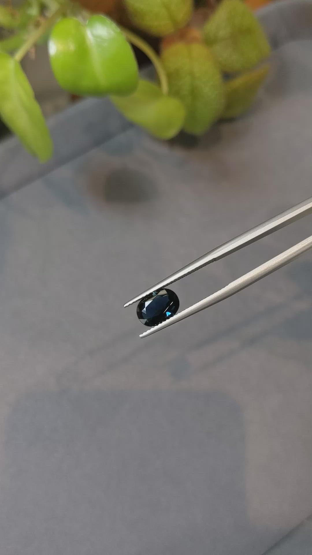 1.70 Ct. Blue Sapphire from Australia Size Video