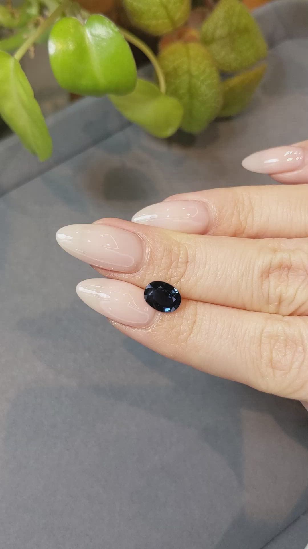 1.70 Ct. Blue Sapphire from Australia Size Video