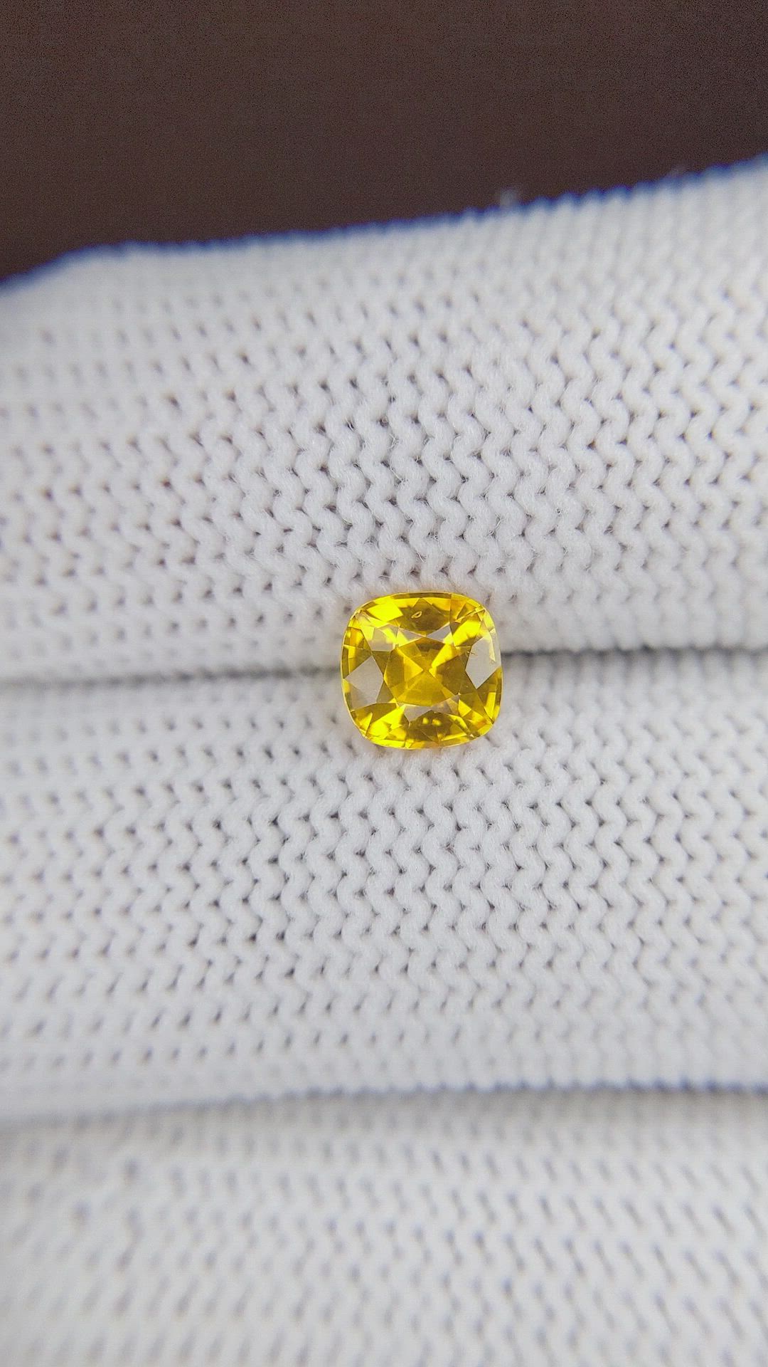 1.20 Ct. Yellow Sapphire from Ceylon (Sri Lanka) Size Video