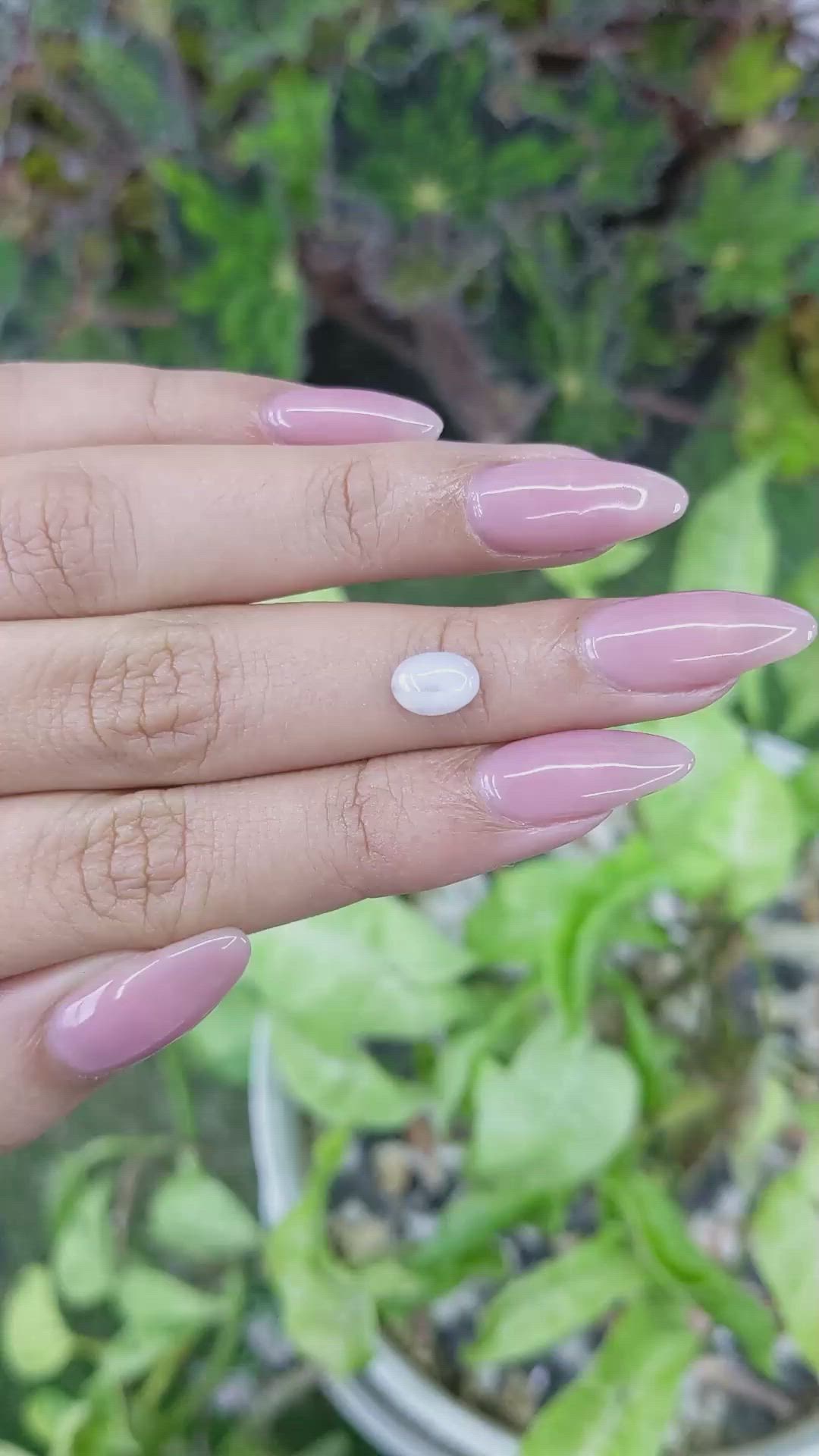 1.67 Ct. Grey Star Sapphire from Ceylon (Sri Lanka) Size Video