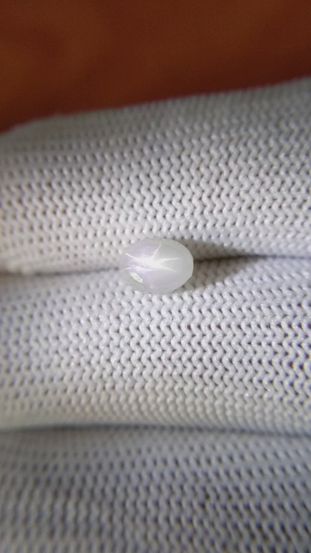 1.67 Ct. Grey Star Sapphire from Ceylon (Sri Lanka) Size Video