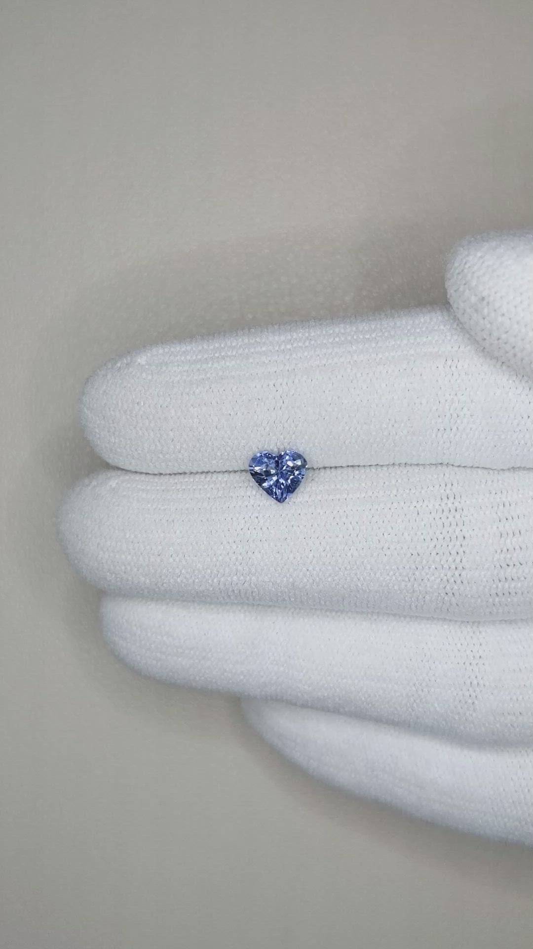 0.74 Ct. Blue Sapphire from Ceylon (Sri Lanka) Size Video