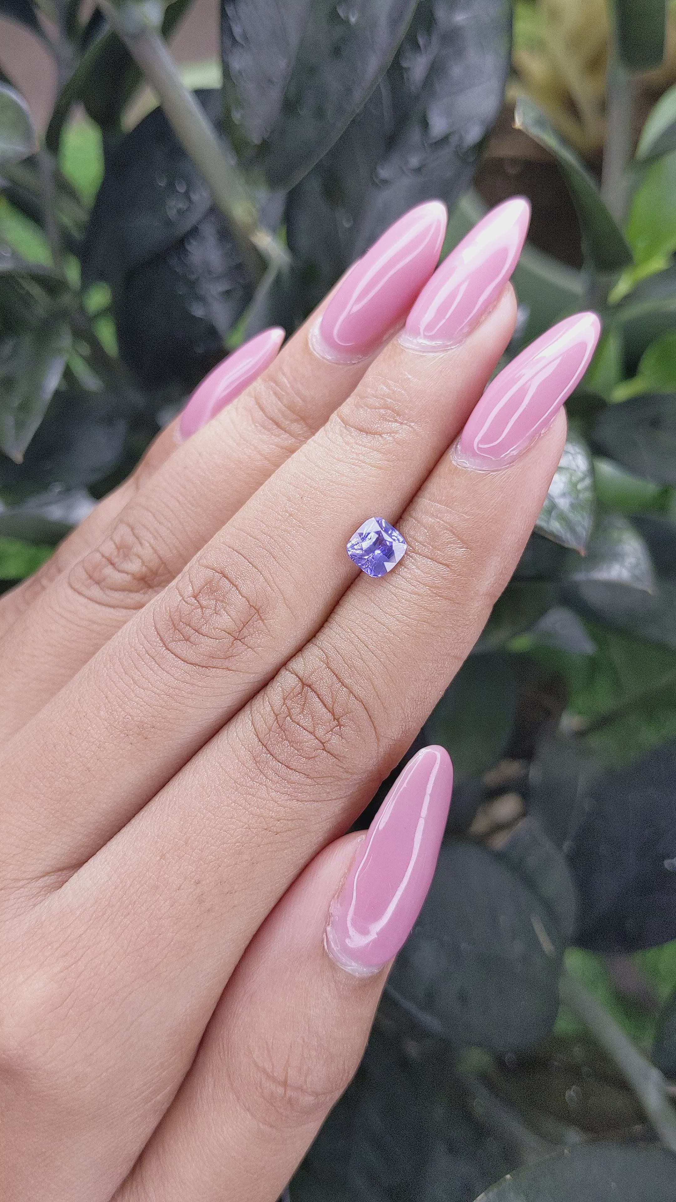 1.08 Ct. Color Change Sapphire from Madagascar Size Video