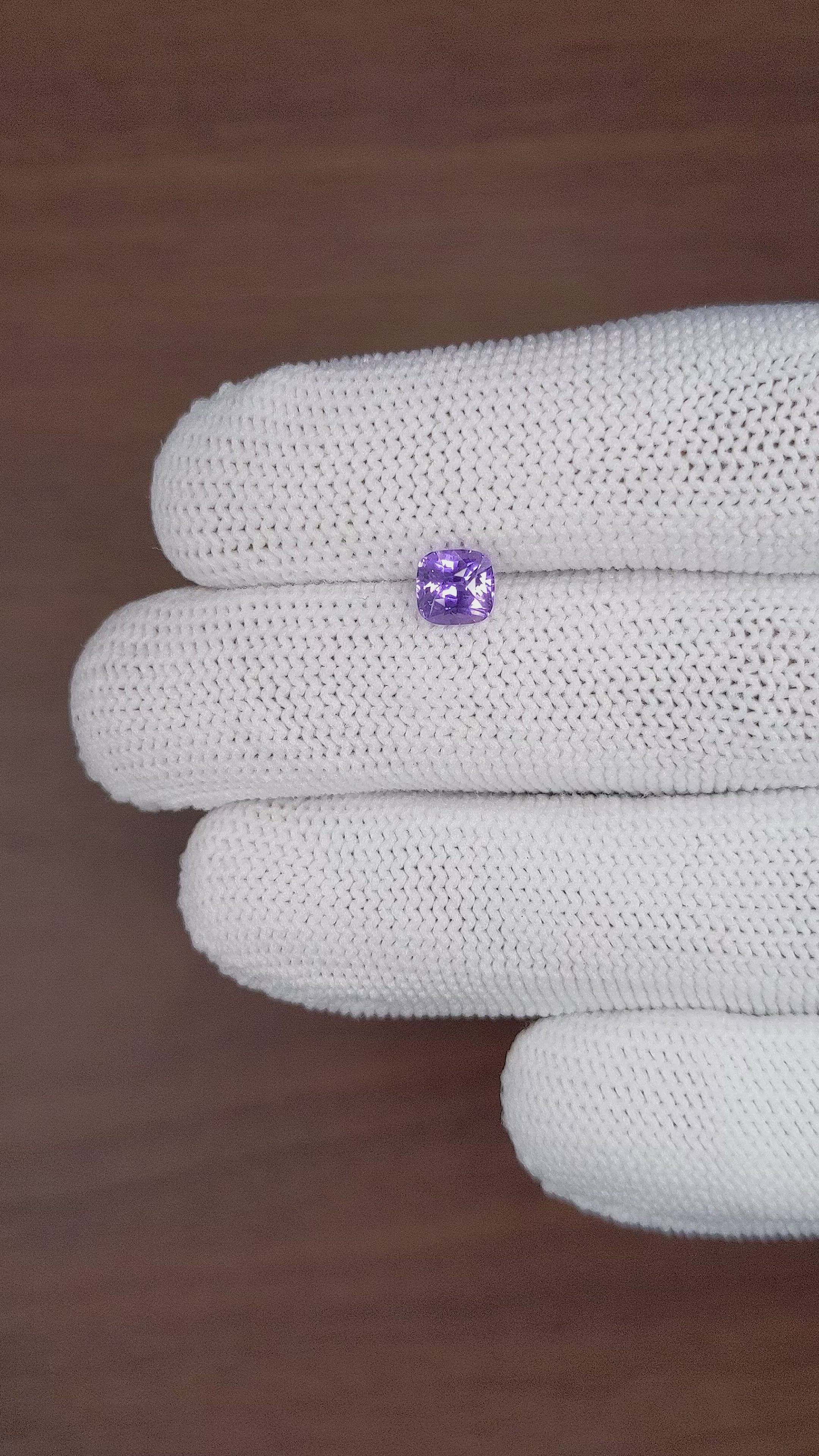 1.08 Ct. Color Change Sapphire from Madagascar Size Video
