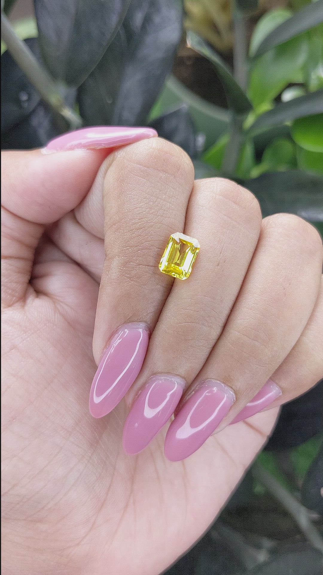 1.98 Ct. Yellow Sapphire from Madagascar Size Video