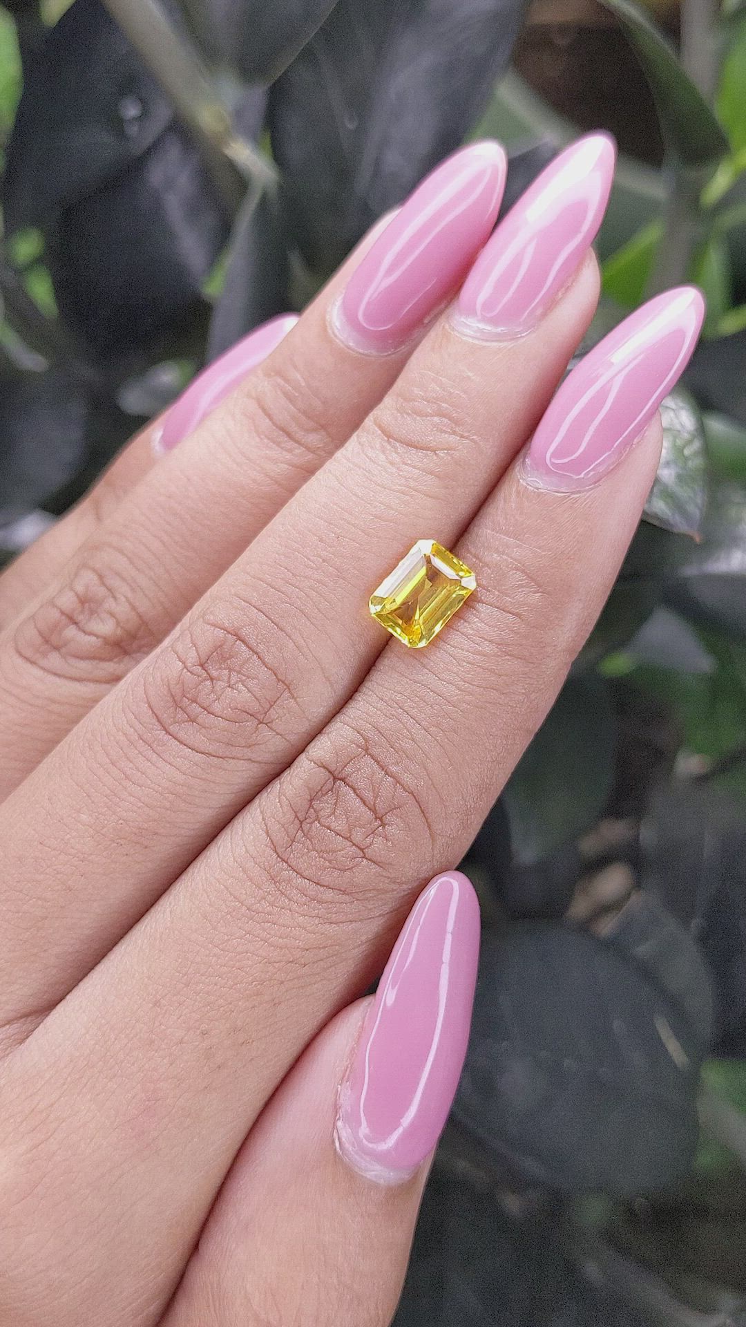 1.98 Ct. Yellow Sapphire from Madagascar Size Video
