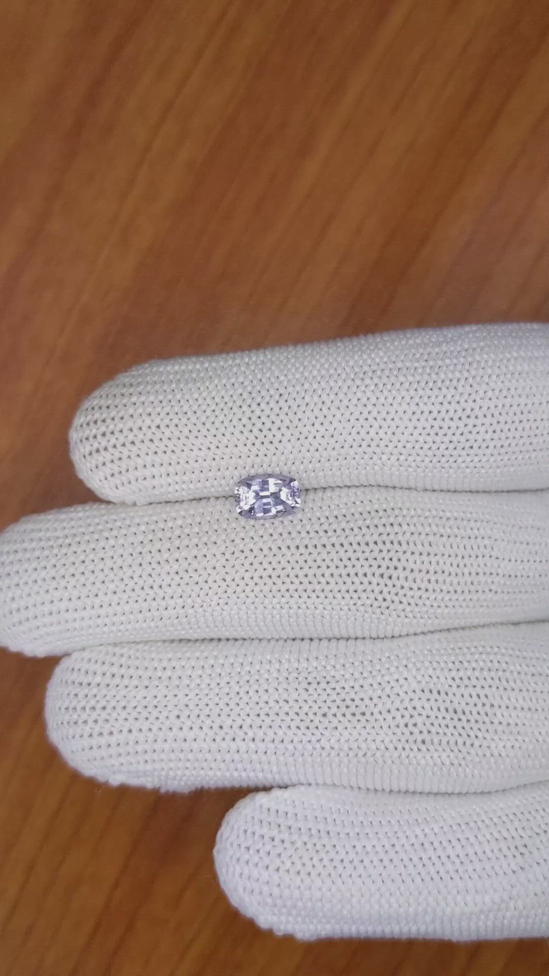 1.08 Ct. Purple Sapphire from Ceylon (Sri Lanka) Size Video