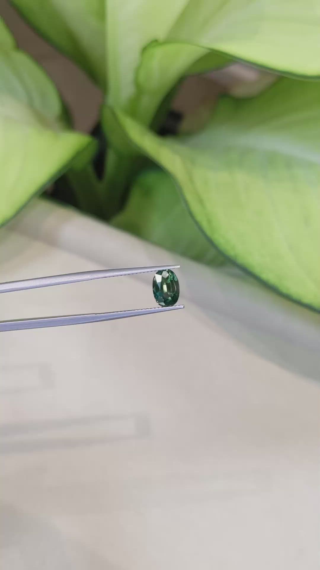 2.13 Ct. Bi Color Sapphire from Ceylon (Sri Lanka) Size Video