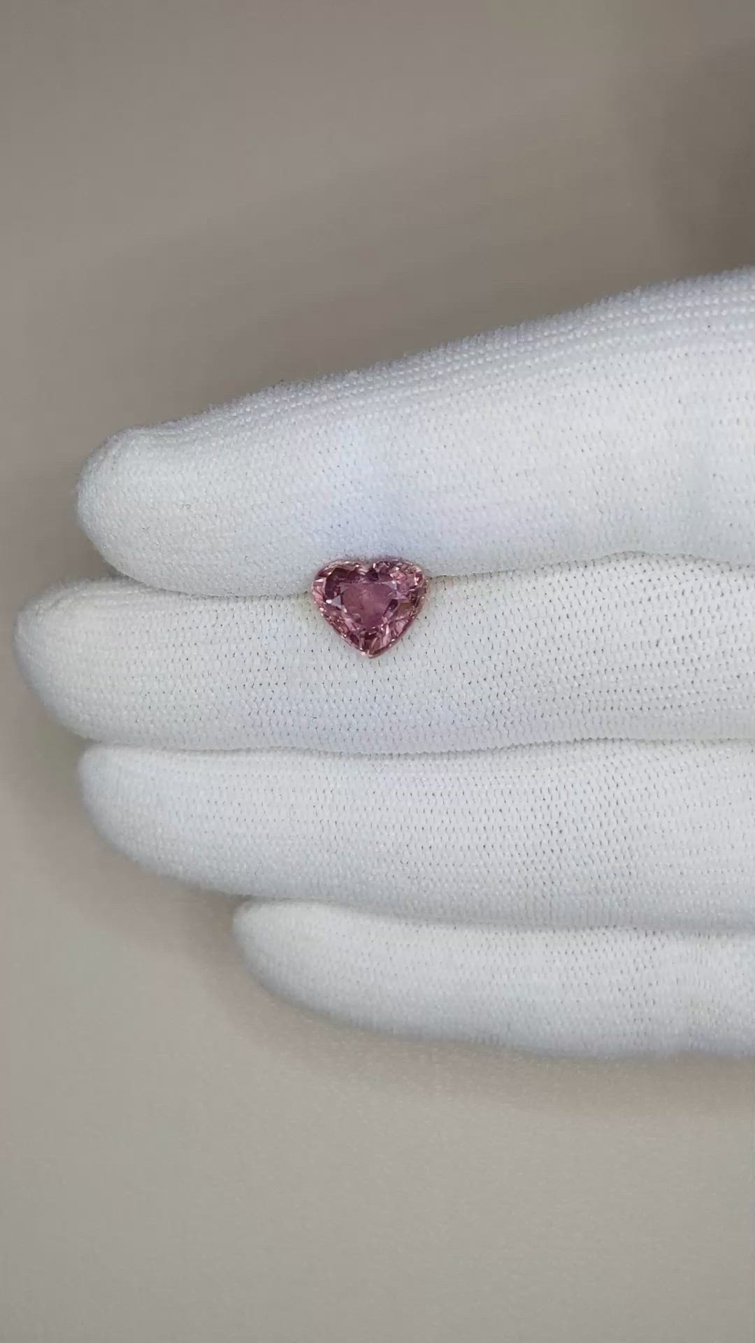 2.90 Ct. Purple Sapphire from Ceylon (Sri Lanka) Size Video