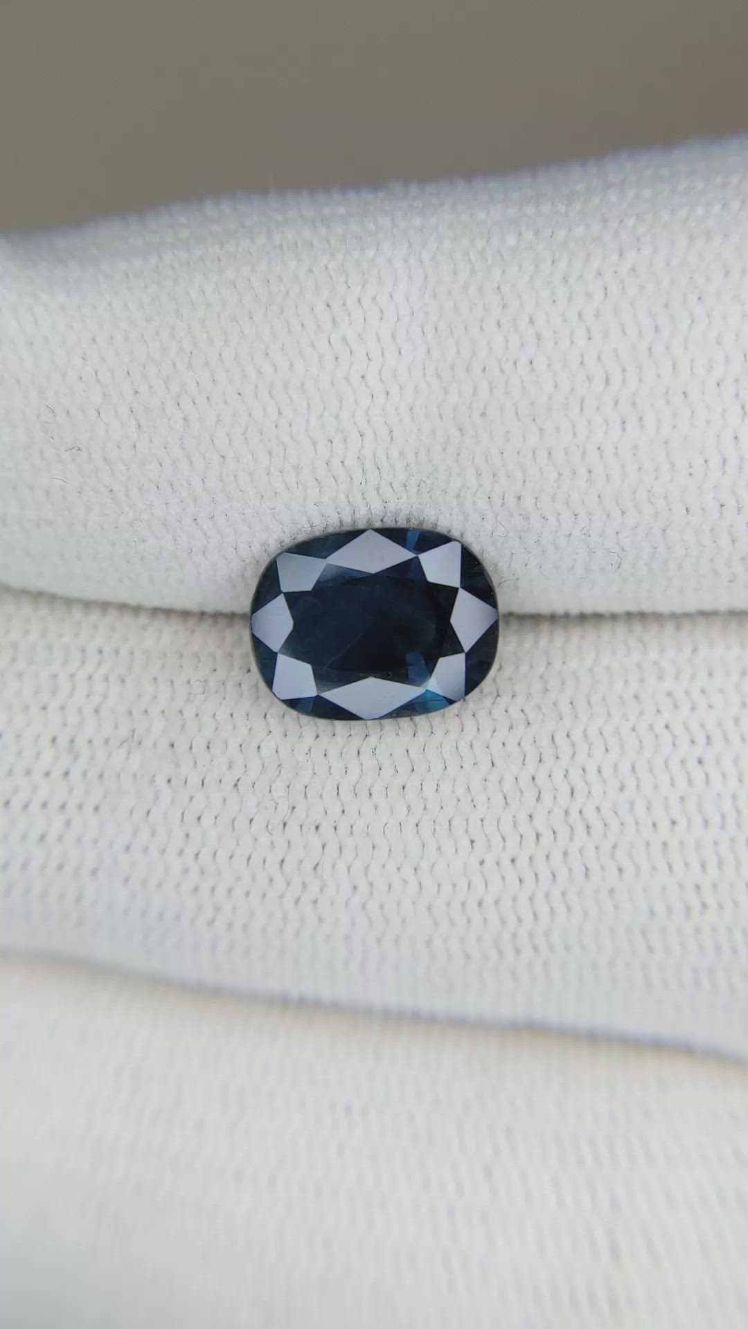 2.76 Ct. Blue Sapphire from Madagascar Size Video