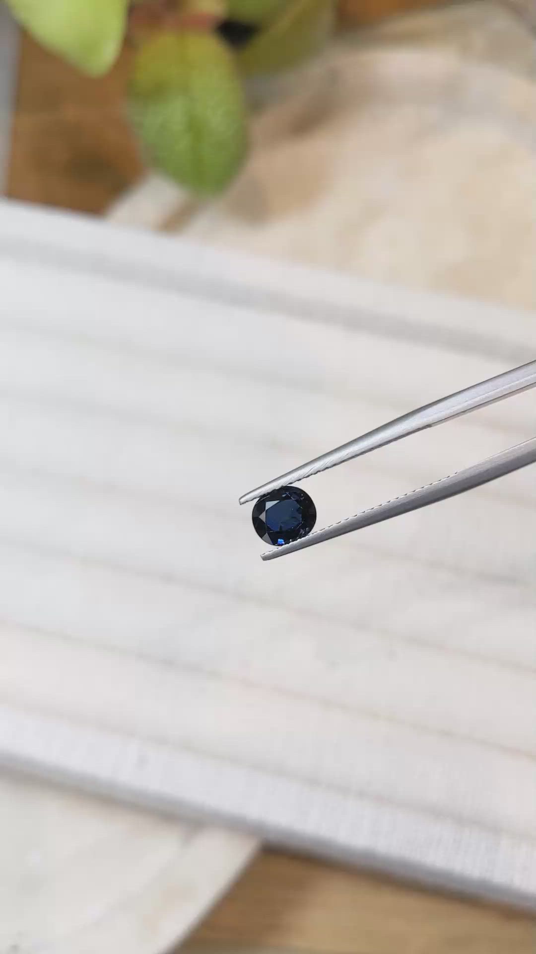 1.18 Ct. Blue Sapphire from Madagascar Size Video