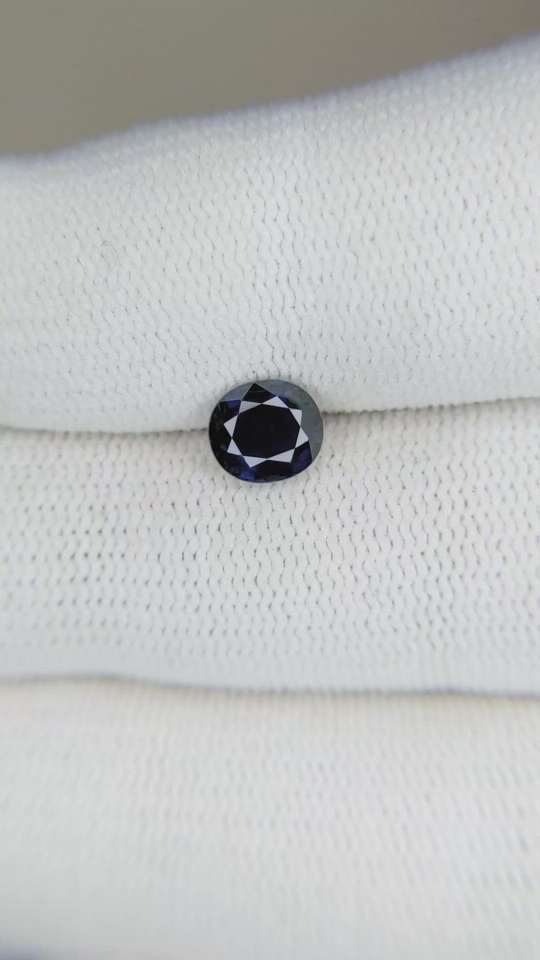 1.18 Ct. Blue Sapphire from Madagascar Size Video