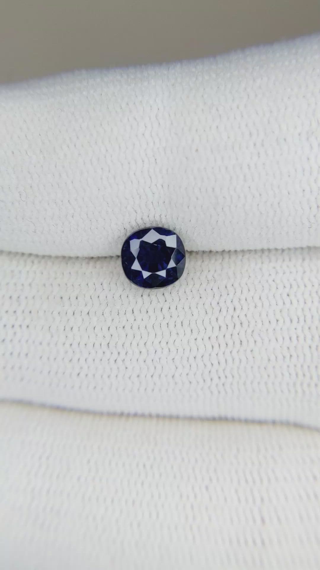 1.31 Ct. Blue Sapphire from Madagascar Size Video