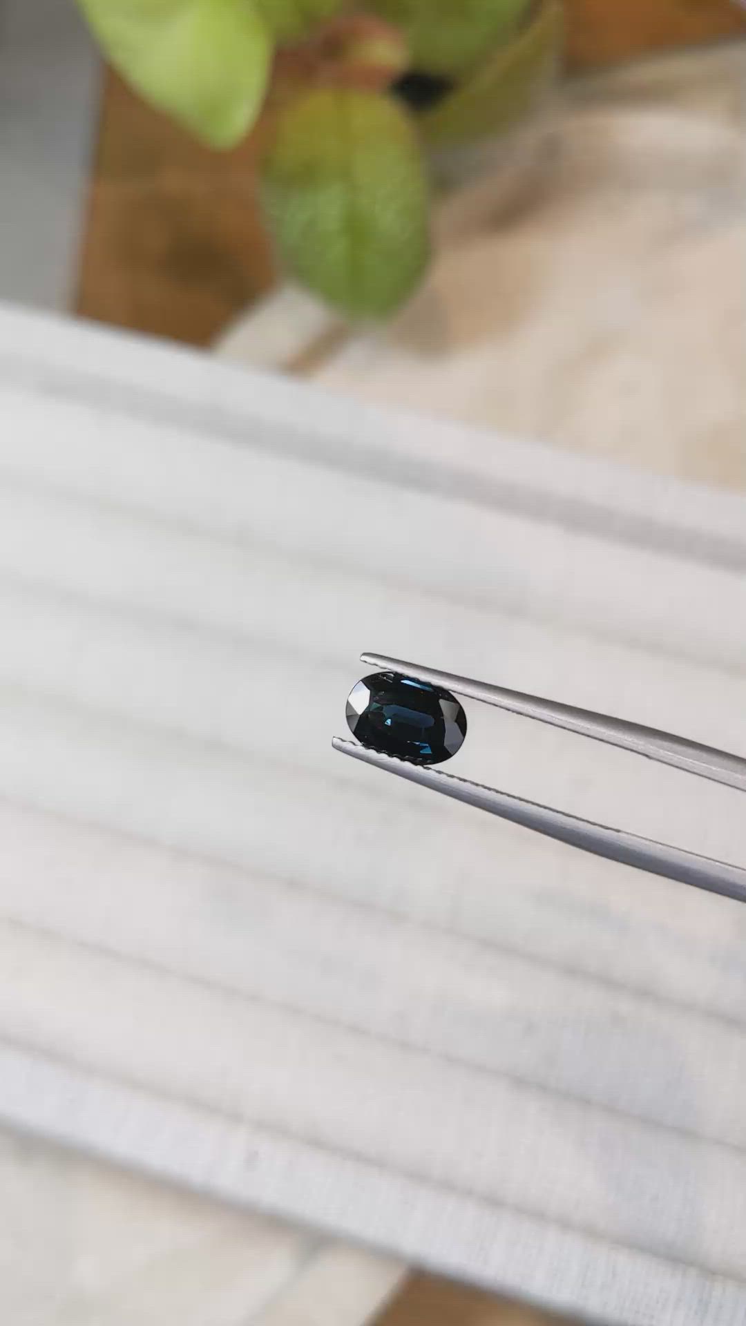 1.47 Ct. Blue Sapphire from Madagascar Size Video