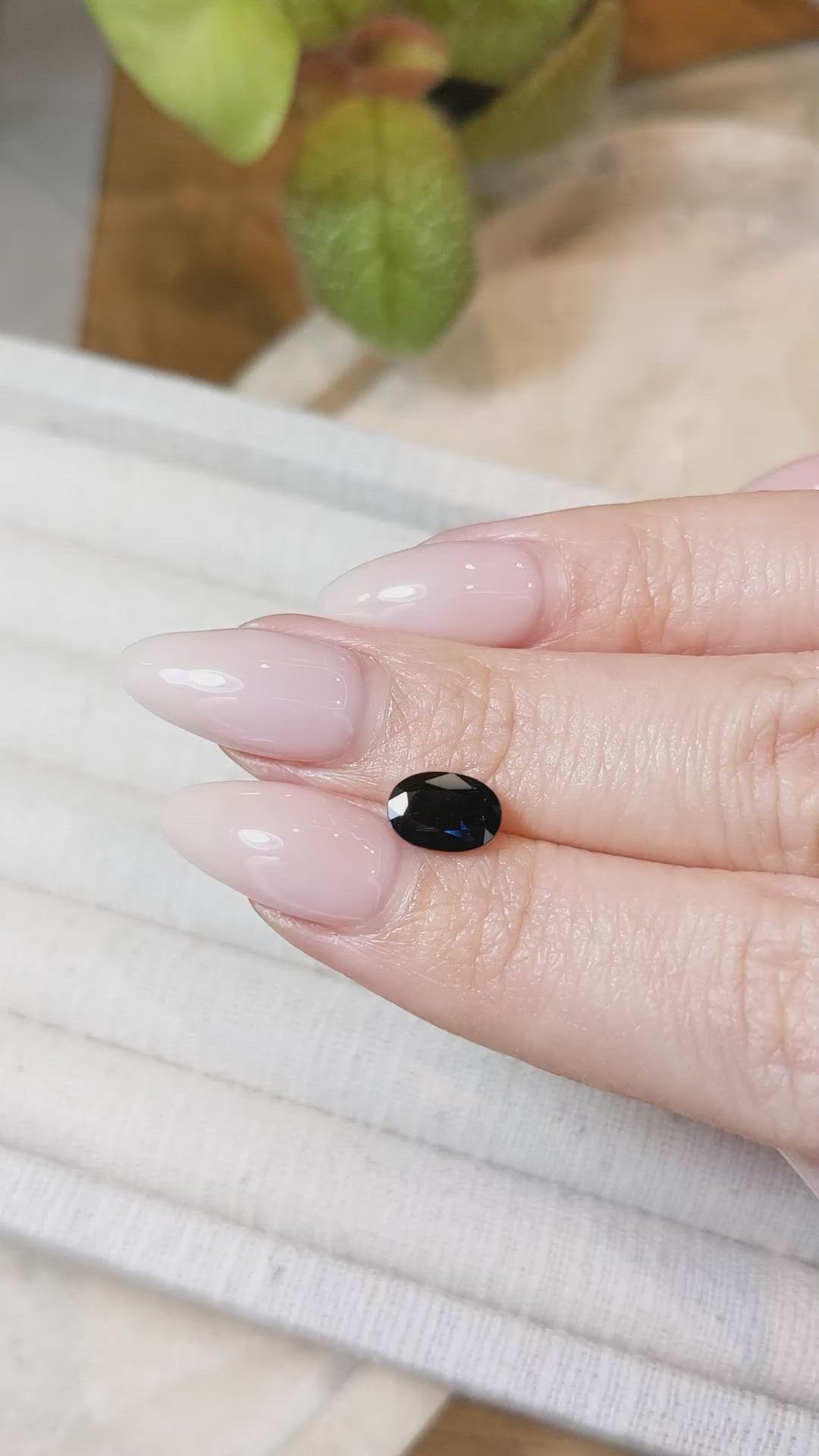 1.47 Ct. Blue Sapphire from Madagascar Size Video