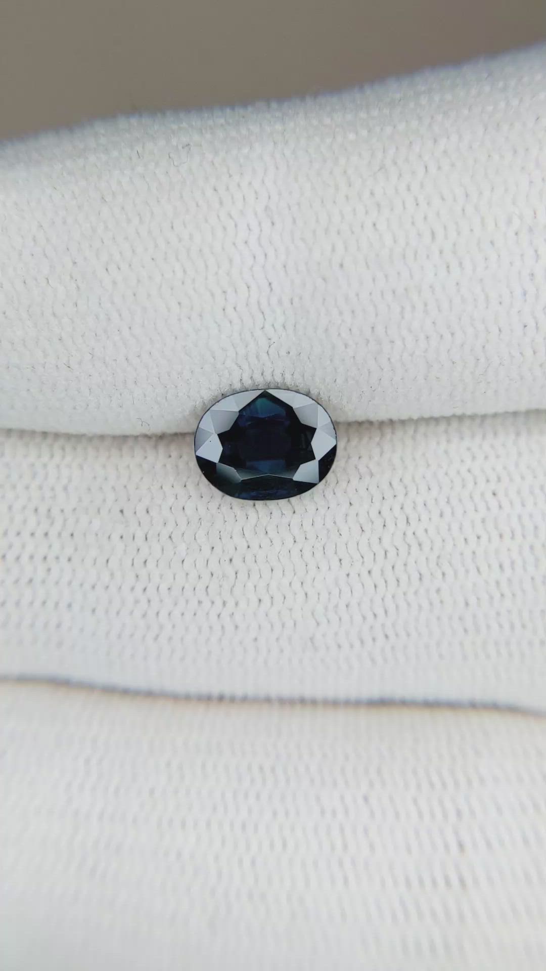1.46 Ct. Blue Sapphire from Madagascar Size Video