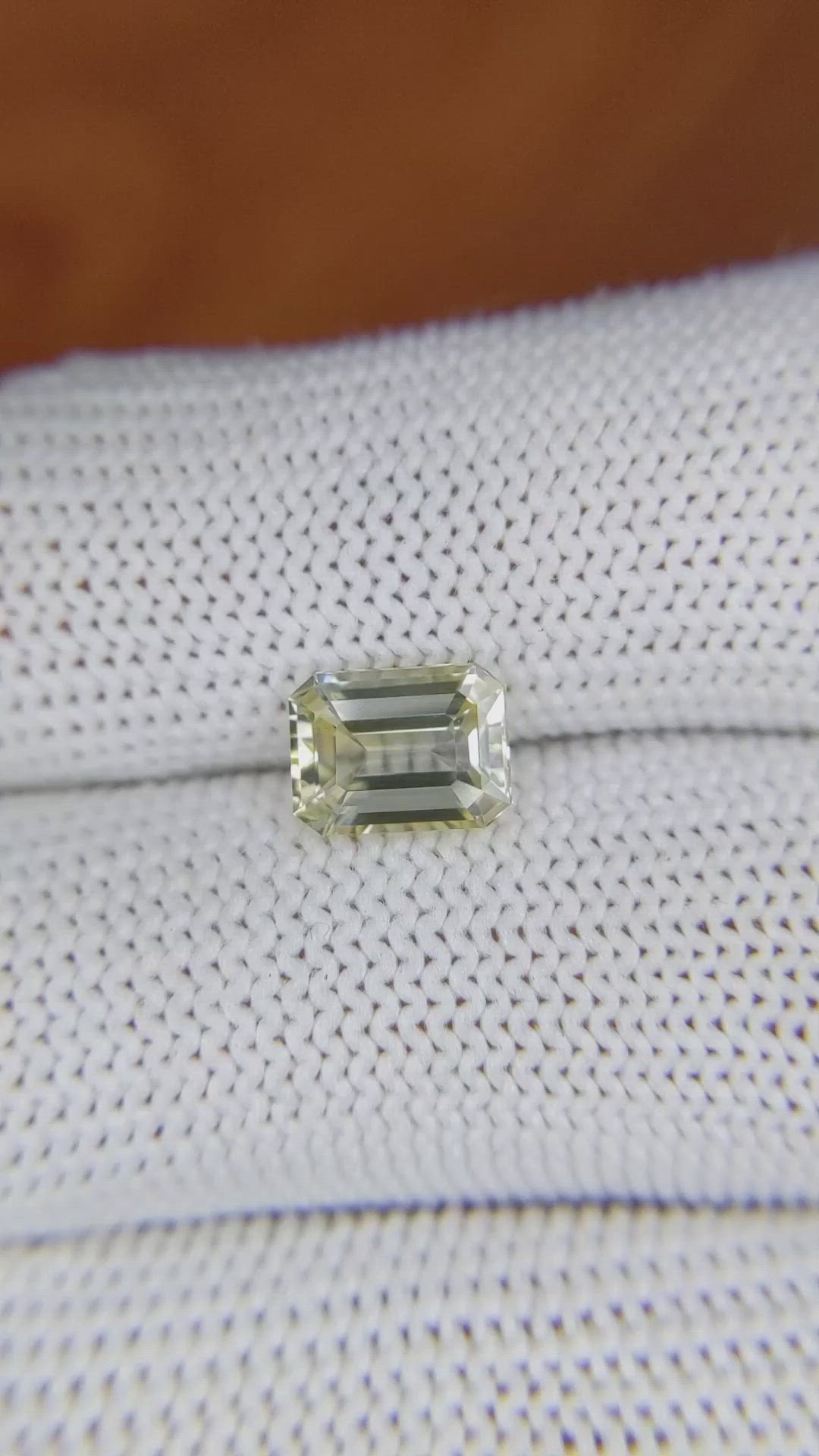 1.99 Ct. Yellow Sapphire from Ceylon (Sri Lanka) Size Video