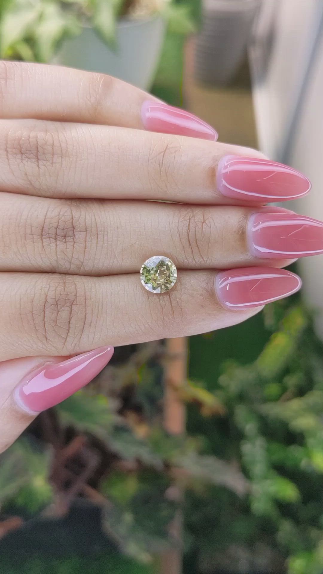 1.72 Ct. Yellow Sapphire from Ceylon (Sri Lanka) Size Video