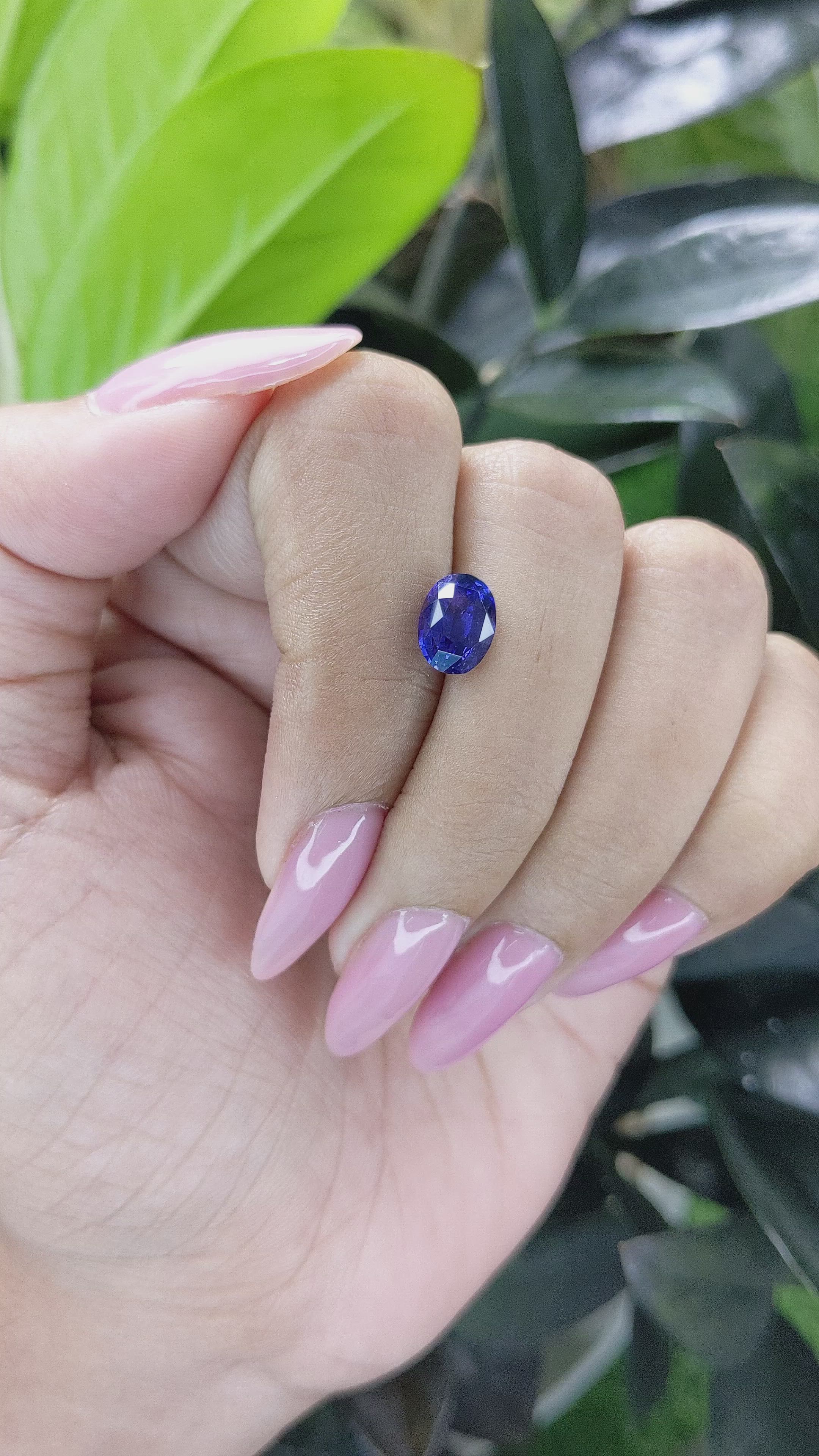 2.17 Ct. Color Change Sapphire from Tanzania Size Video