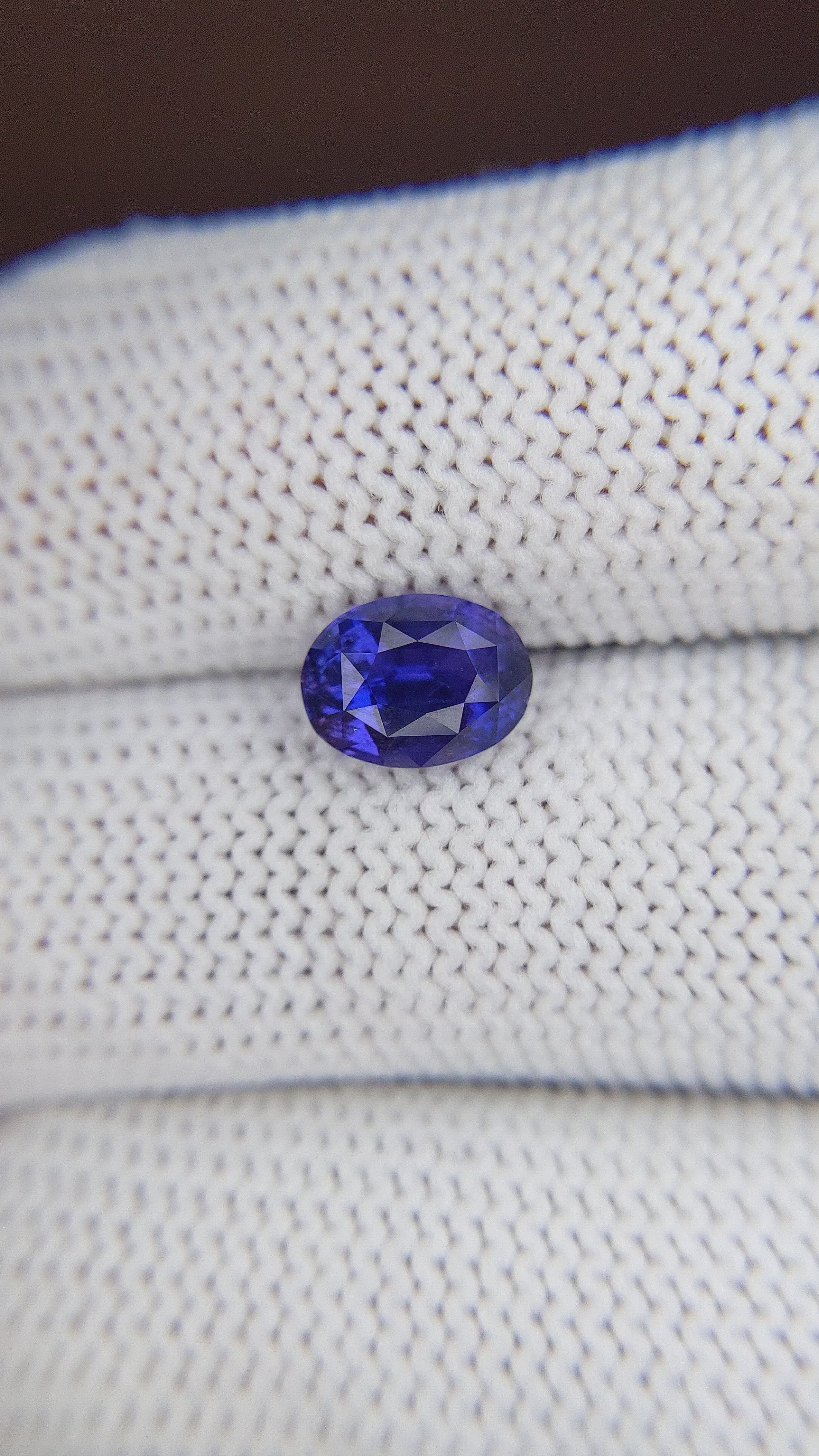 2.17 Ct. Color Change Sapphire from Tanzania Size Video