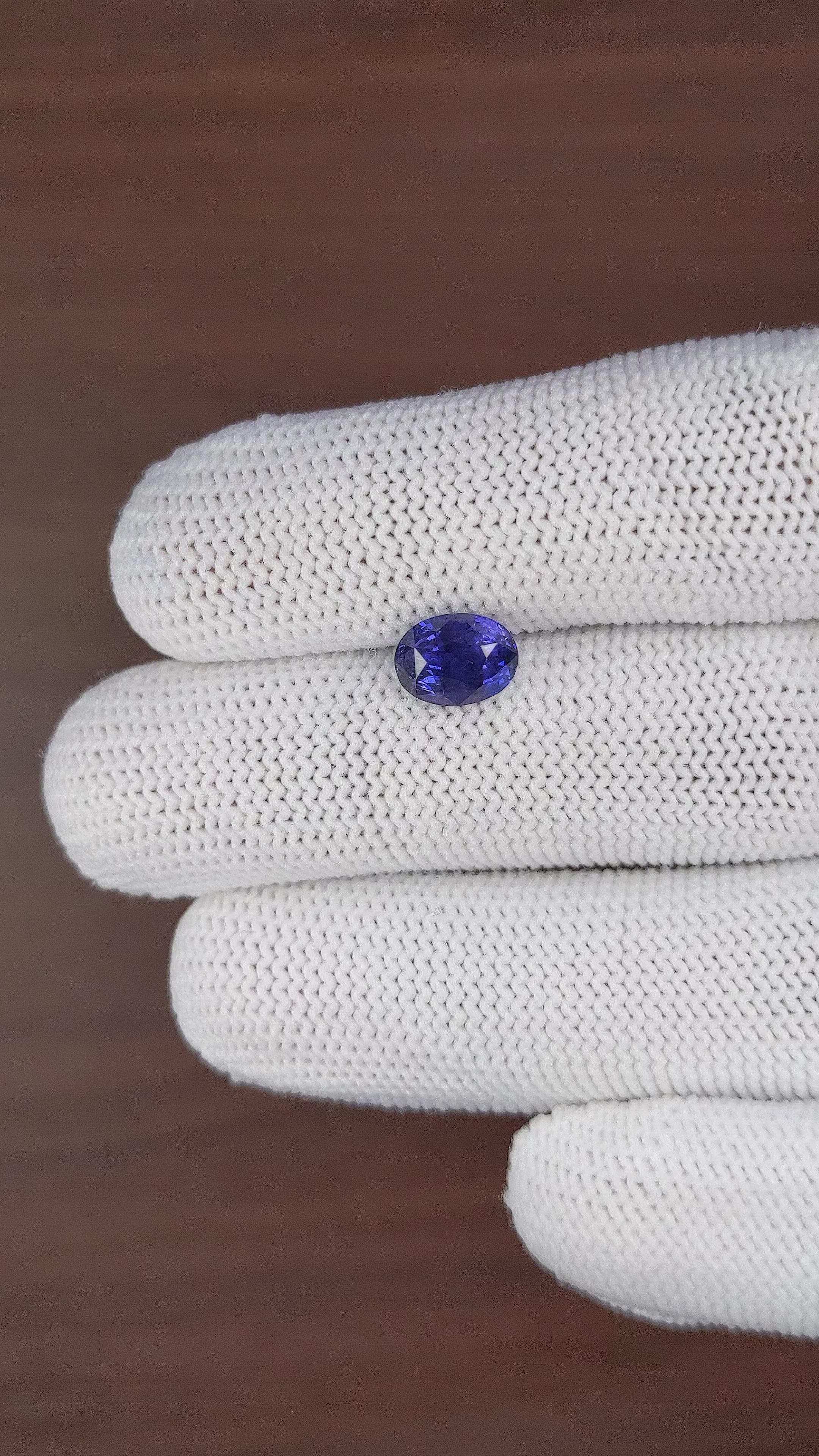 2.17 Ct. Color Change Sapphire from Tanzania Size Video