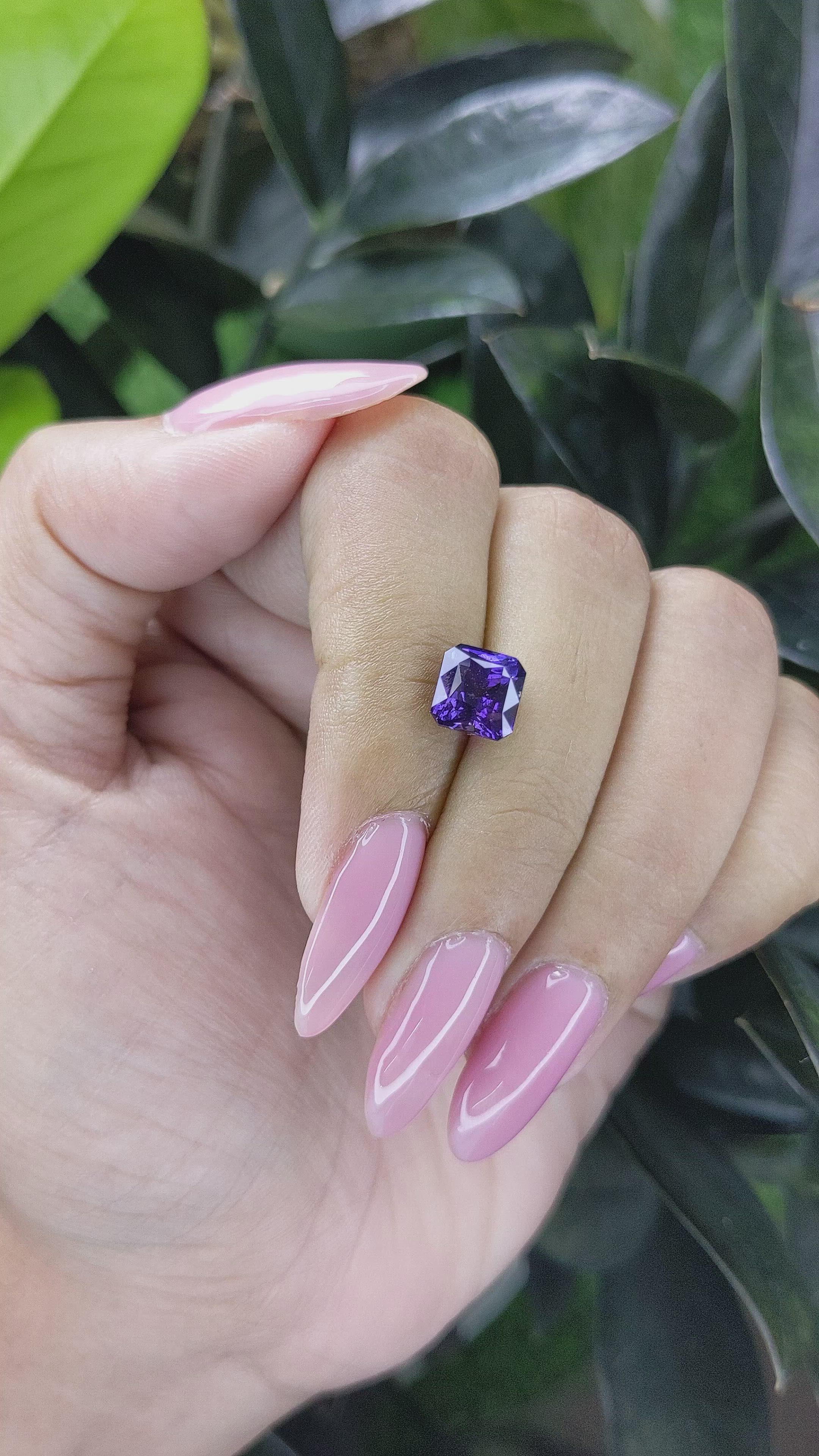 2.67 Ct. Color Change Sapphire from Tanzania Size Video