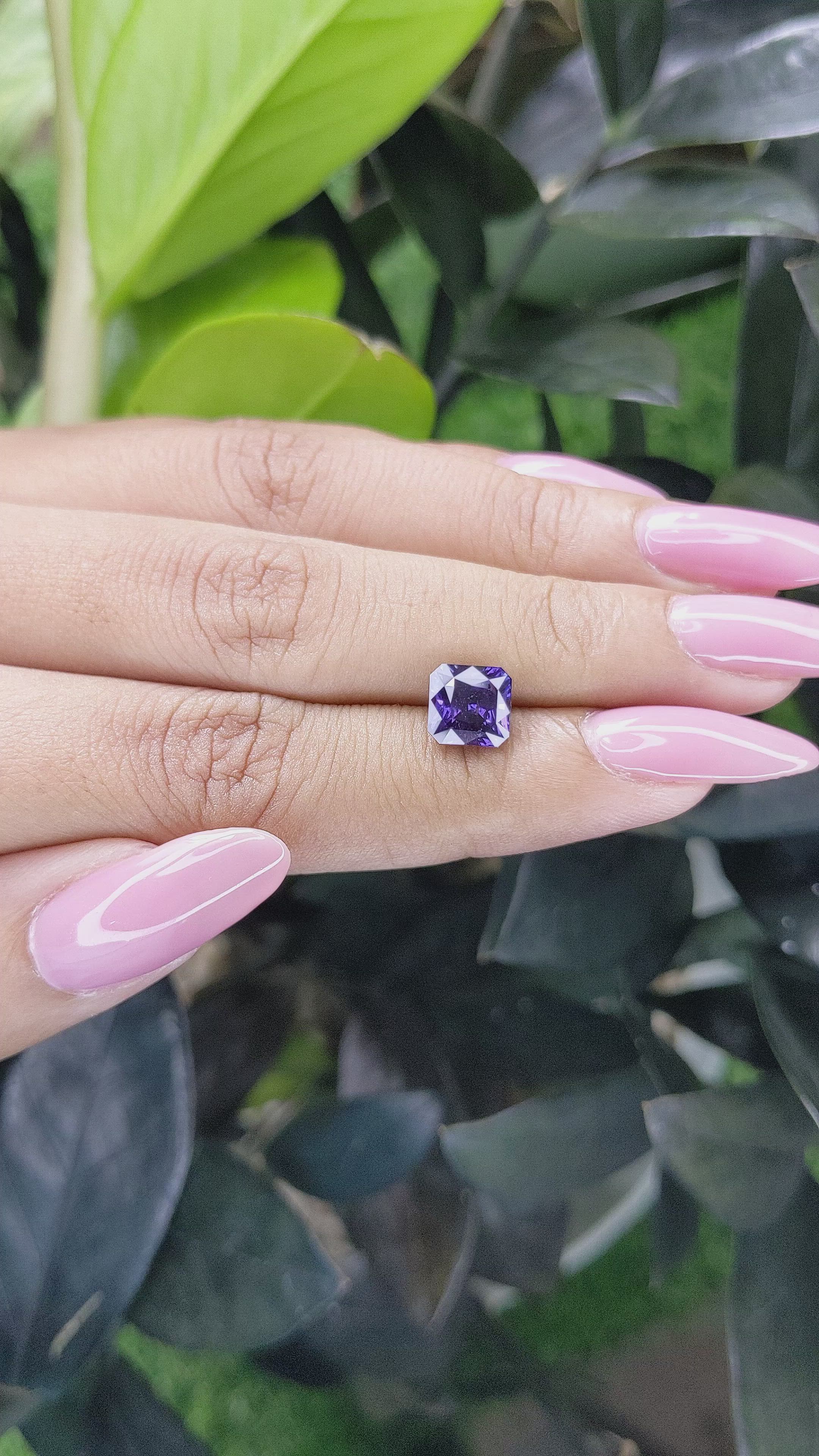 2.67 Ct. Color Change Sapphire from Tanzania Size Video