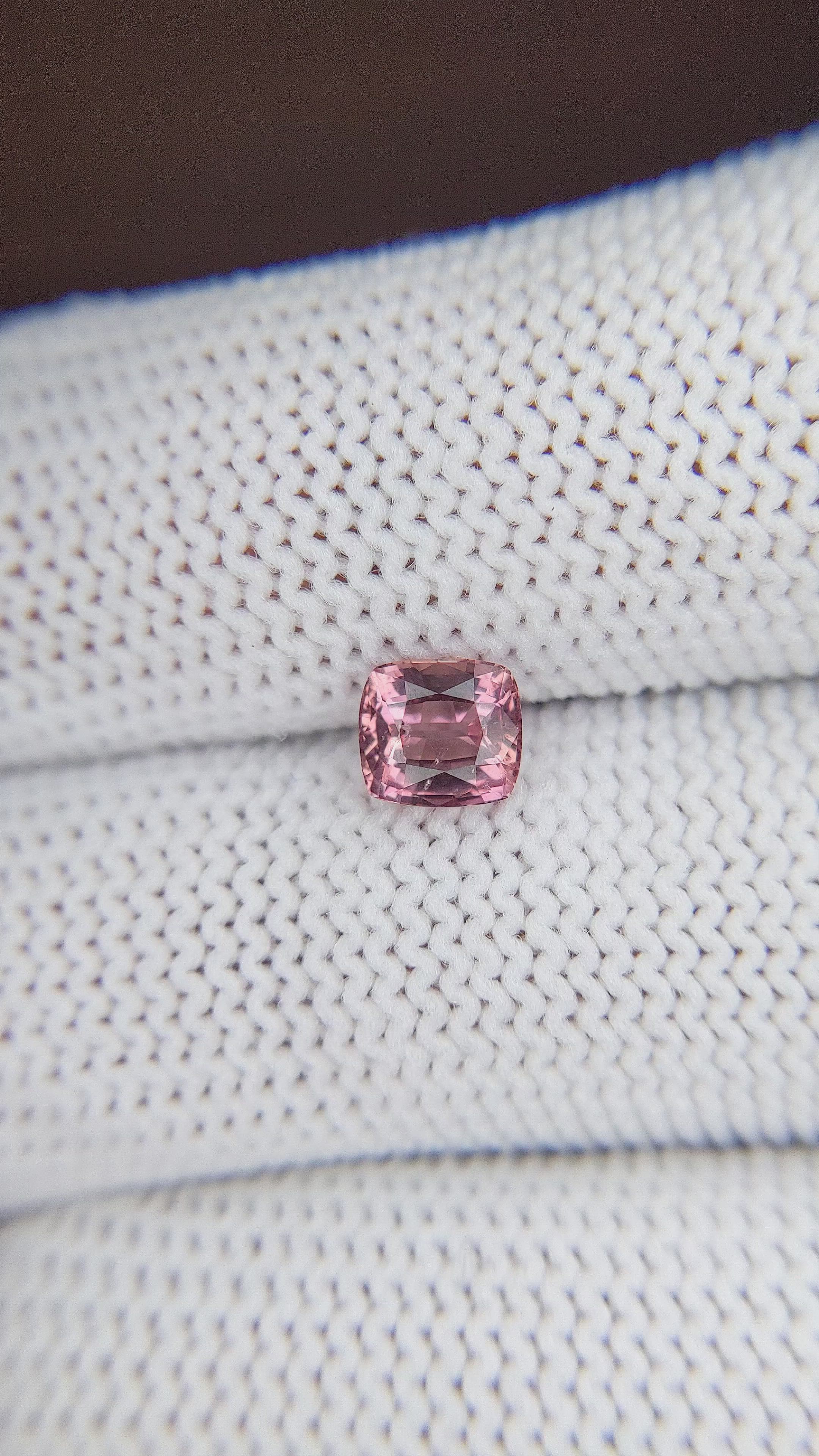 1.06 Ct. Padparadscha Sapphire from Tanzania Size Video