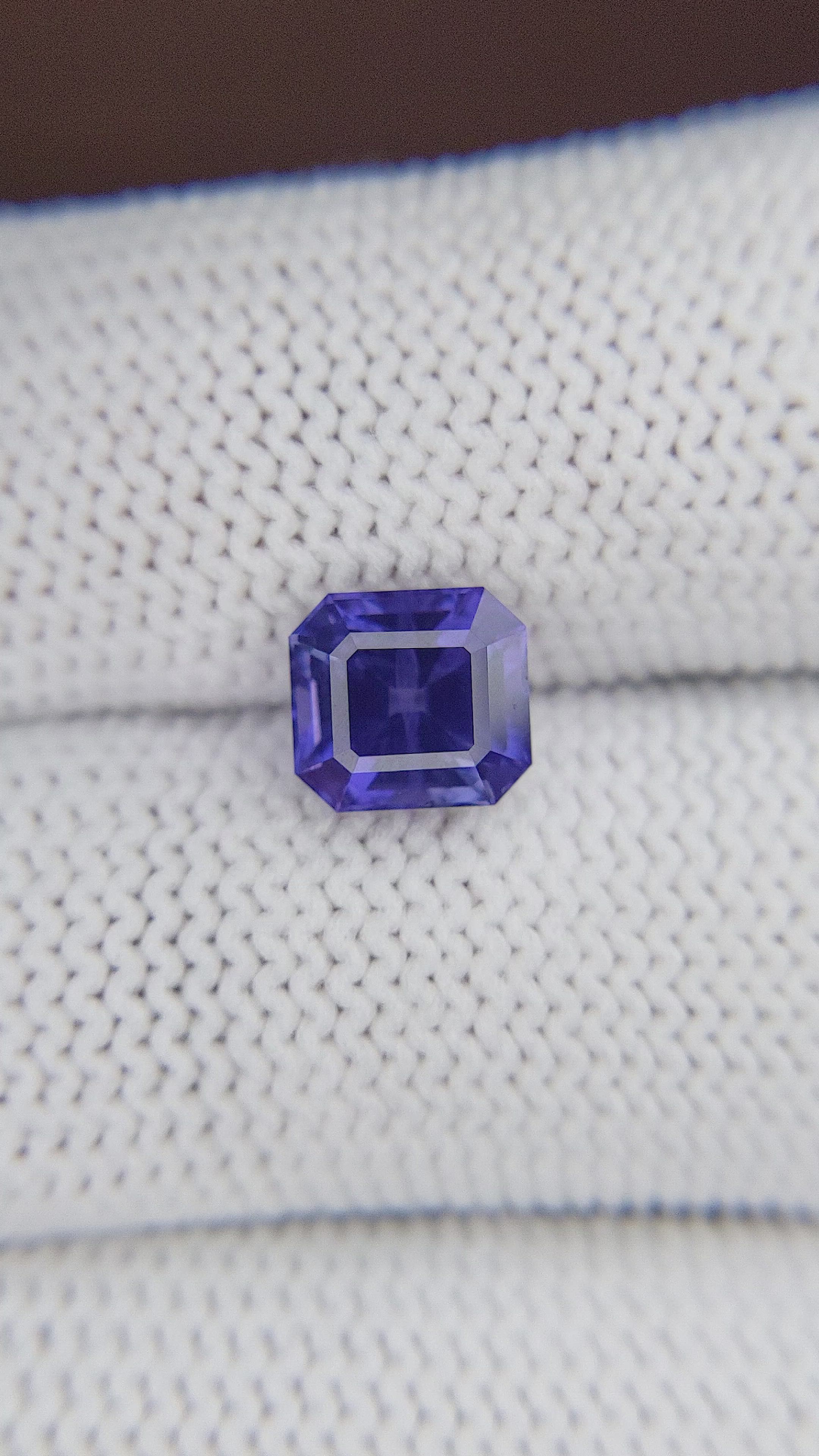 2.35 Ct. Color Change Sapphire from Tanzania Size Video