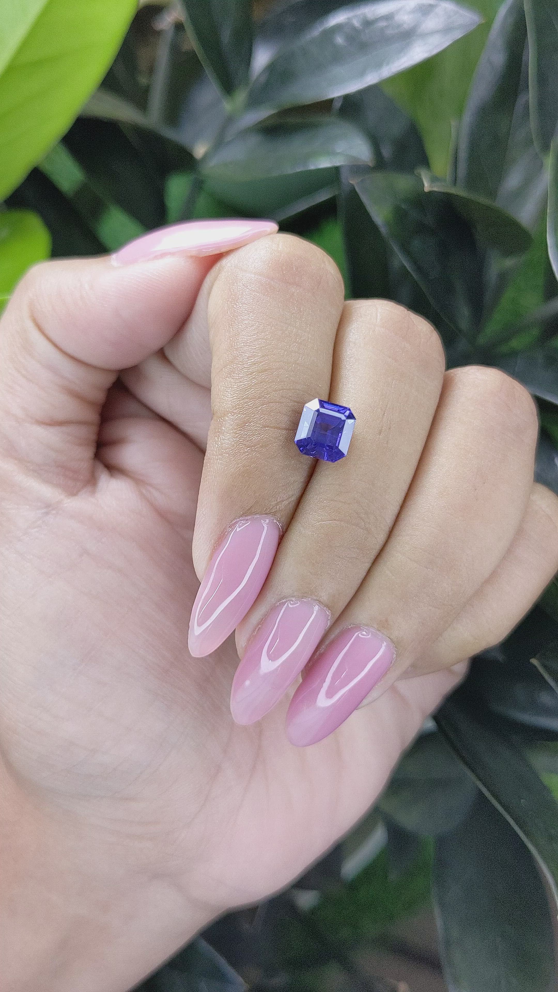 2.35 Ct. Color Change Sapphire from Tanzania Size Video