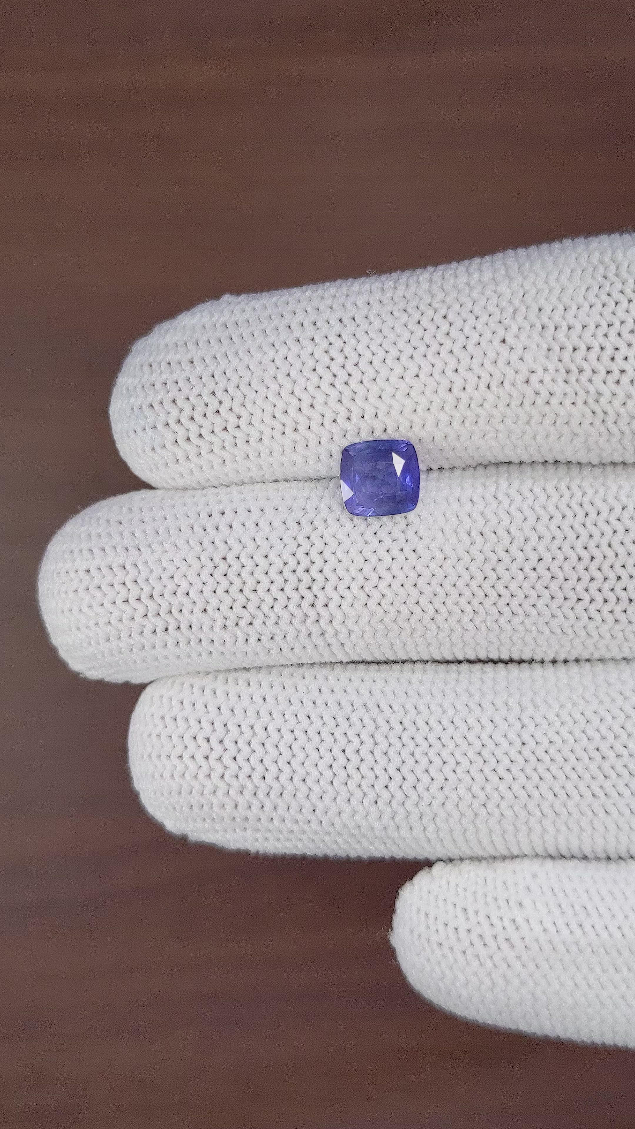 1.50 Ct. Color Change Sapphire from Tanzania Size Video