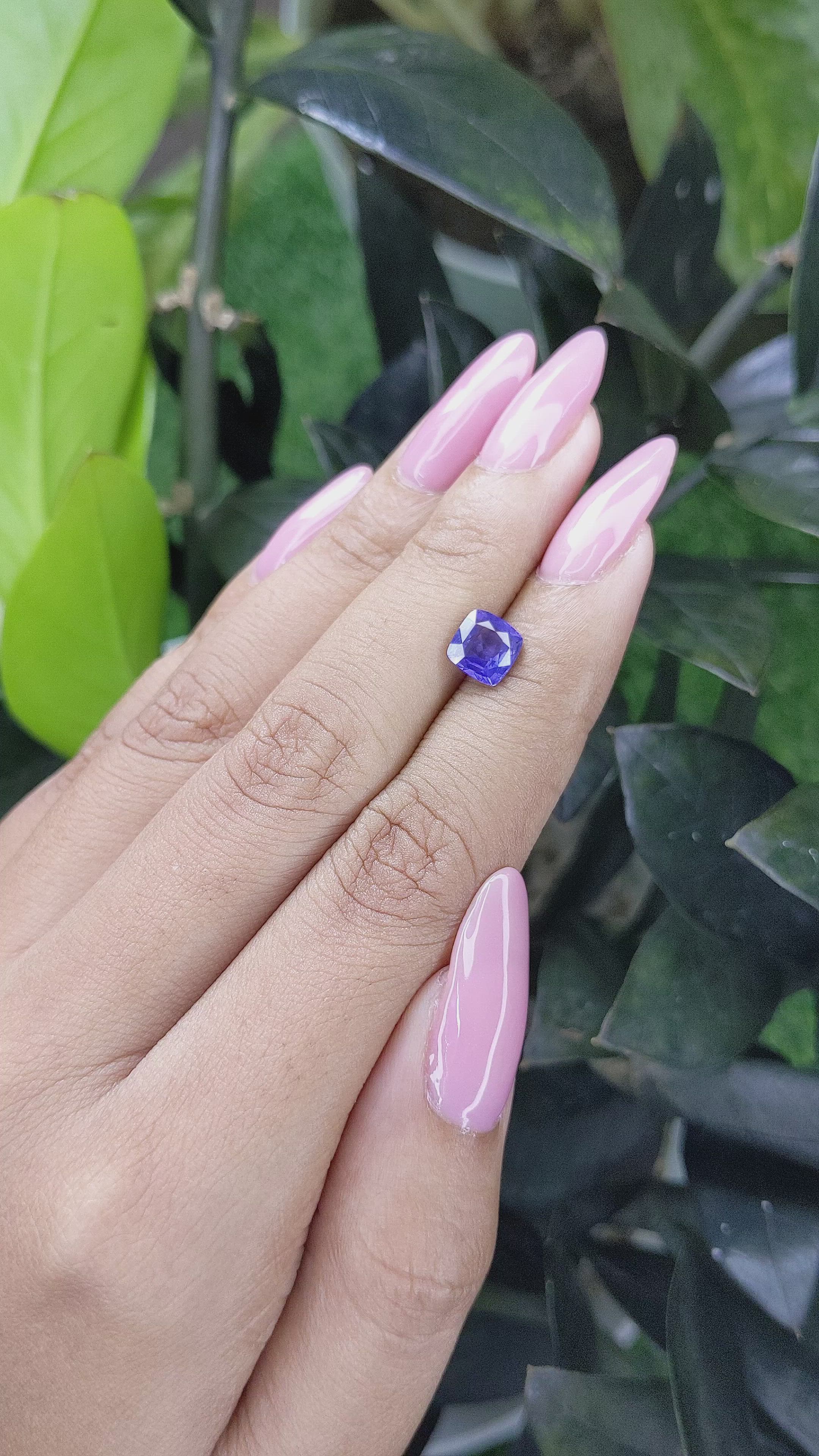 1.50 Ct. Color Change Sapphire from Tanzania Size Video