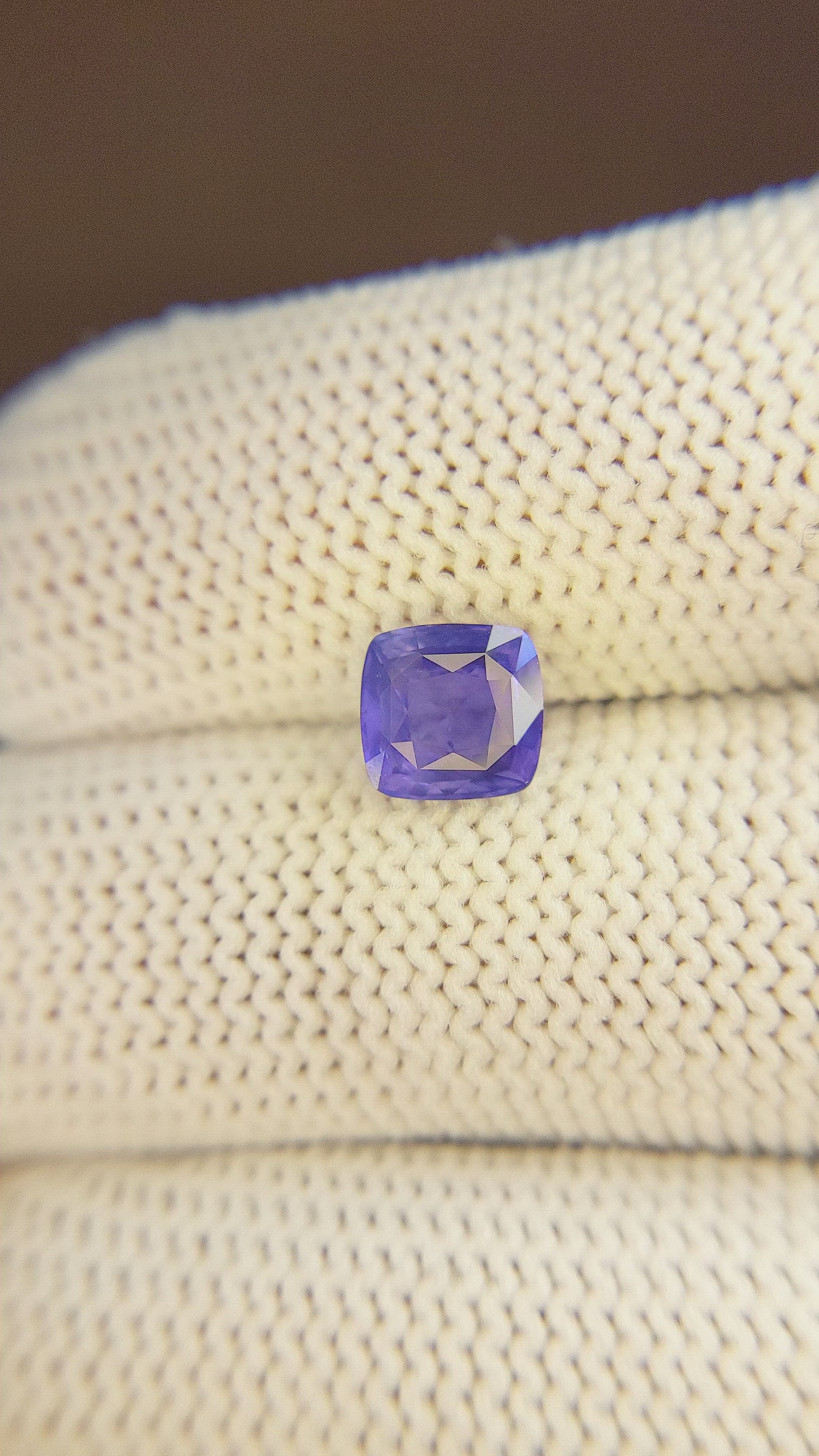 1.50 Ct. Color Change Sapphire from Tanzania Size Video