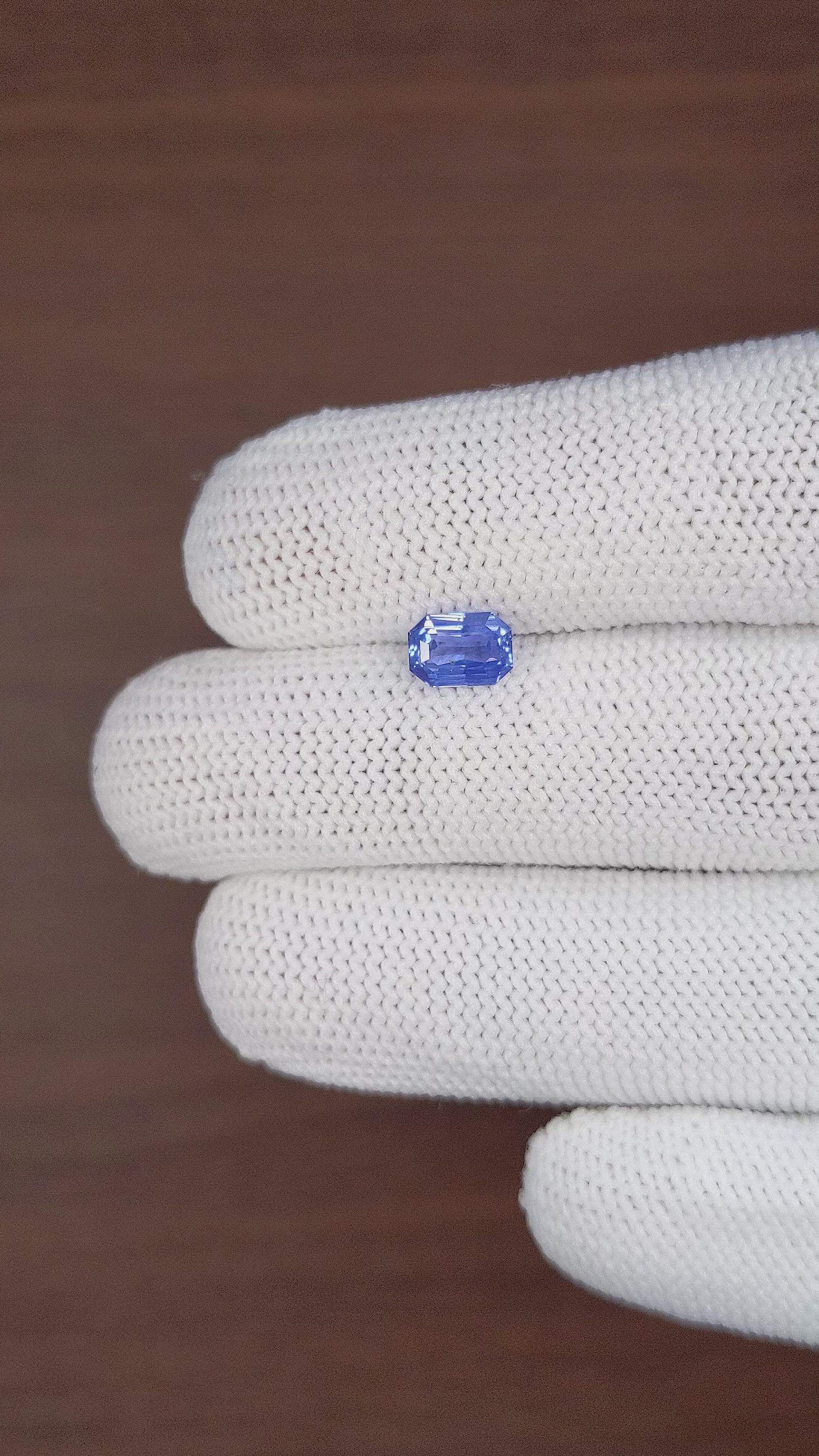 1.27 Ct. Blue Sapphire from Tanzania Size Video