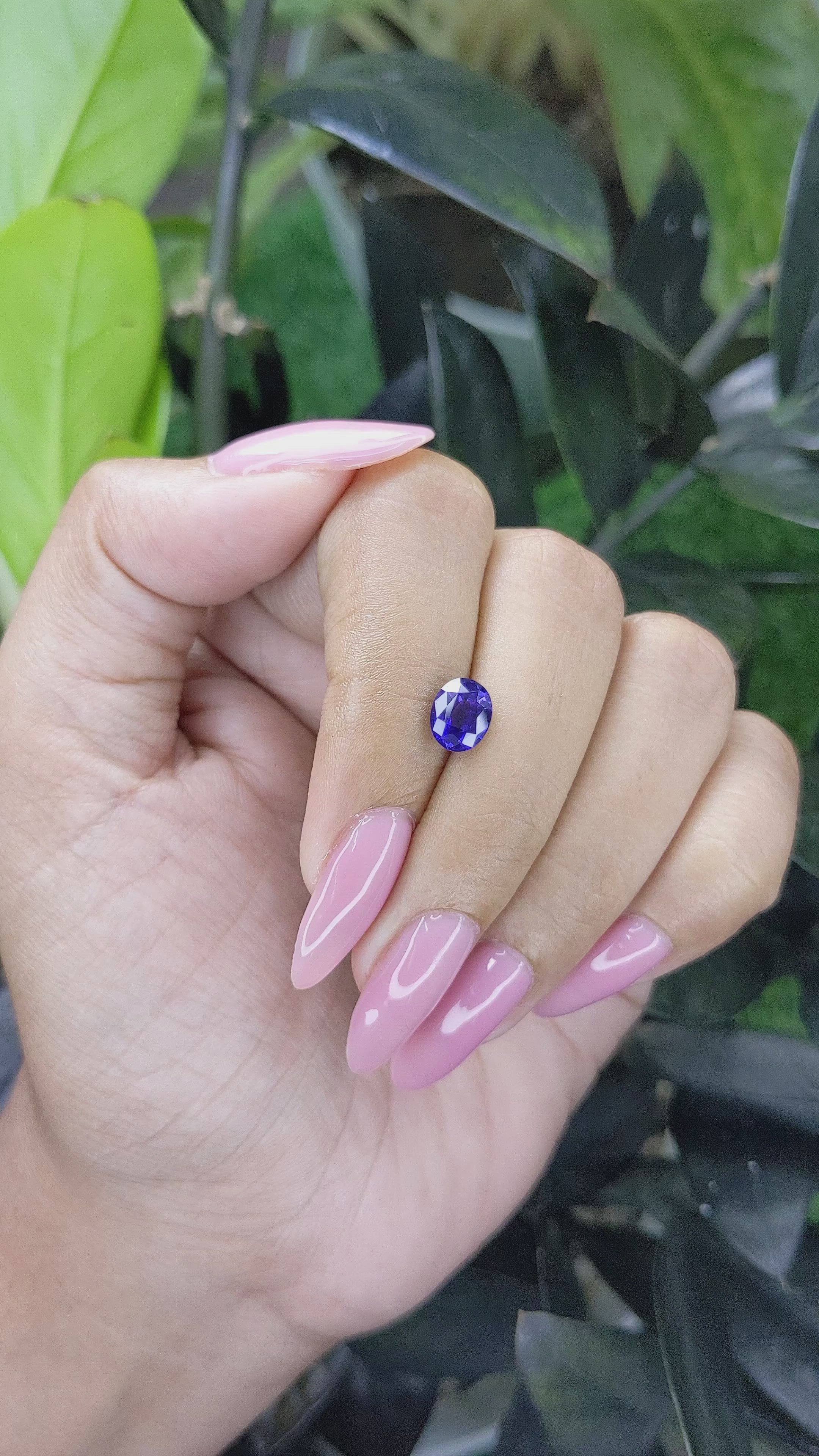 1.51 Ct. Color Change Sapphire from Tanzania Size Video