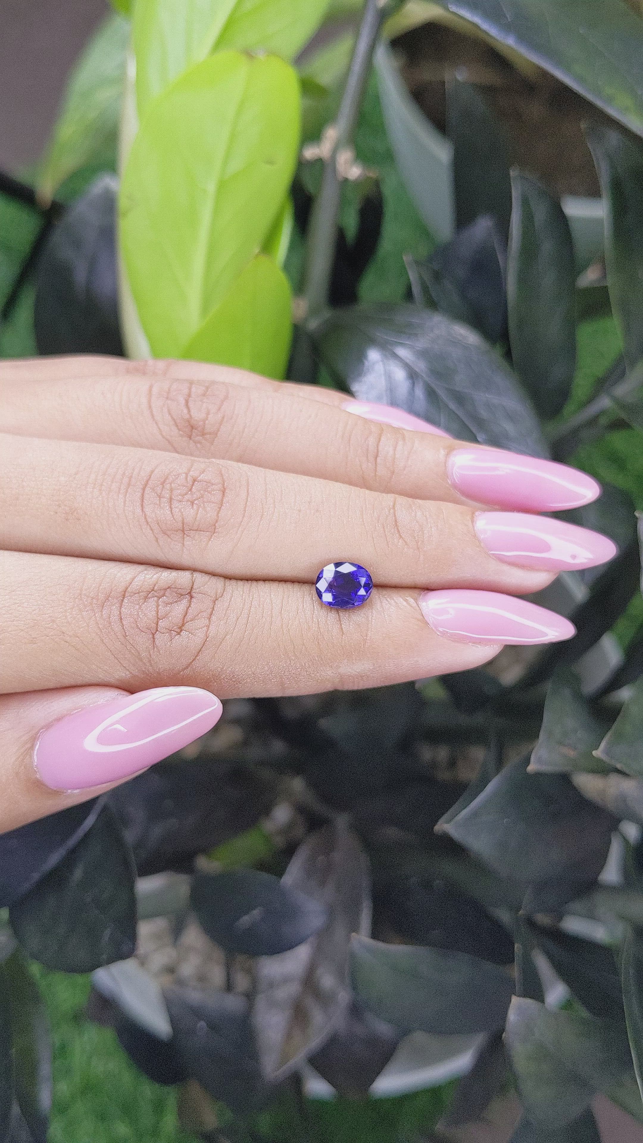 1.51 Ct. Color Change Sapphire from Tanzania Size Video