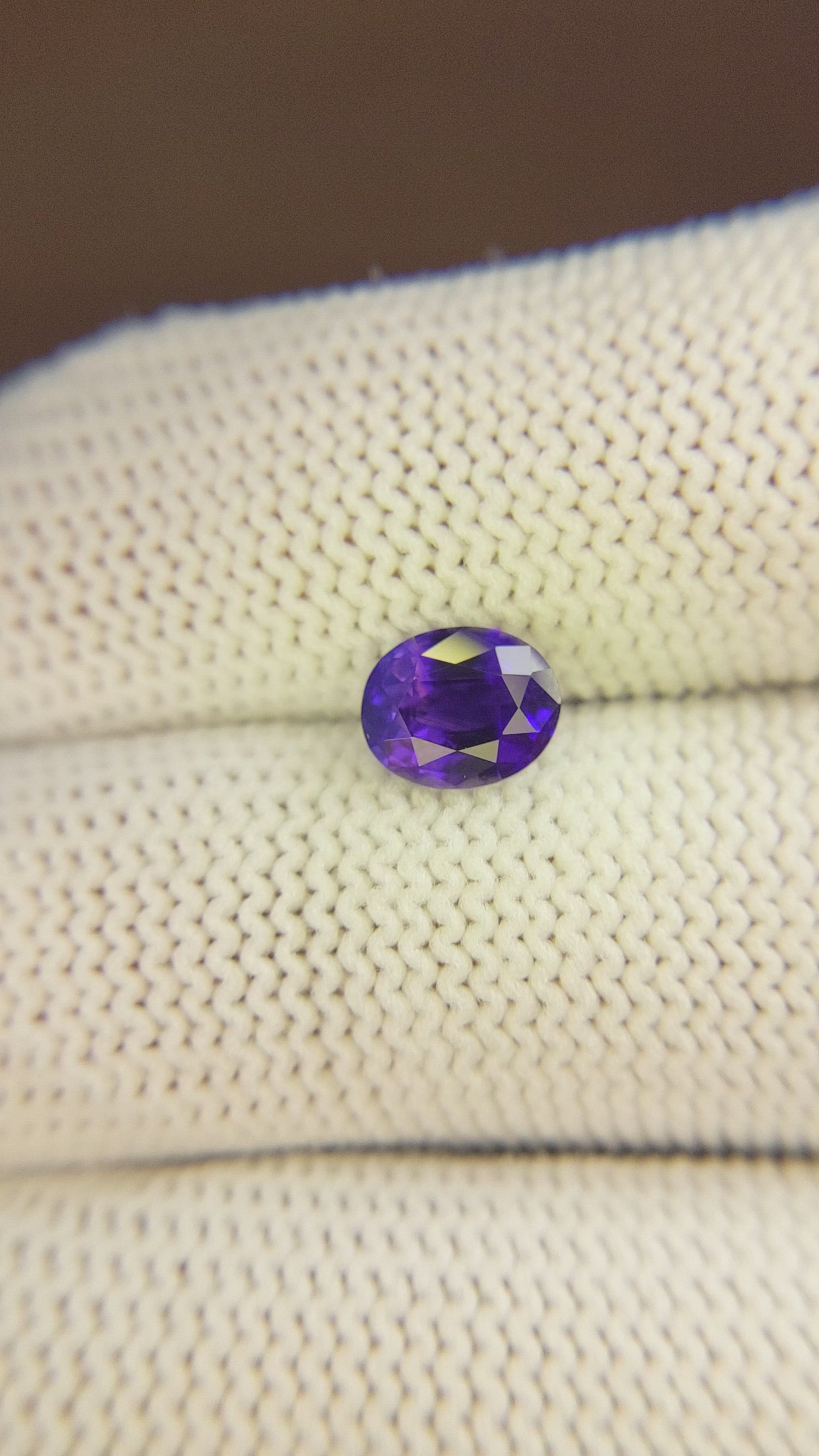 1.51 Ct. Color Change Sapphire from Tanzania Size Video