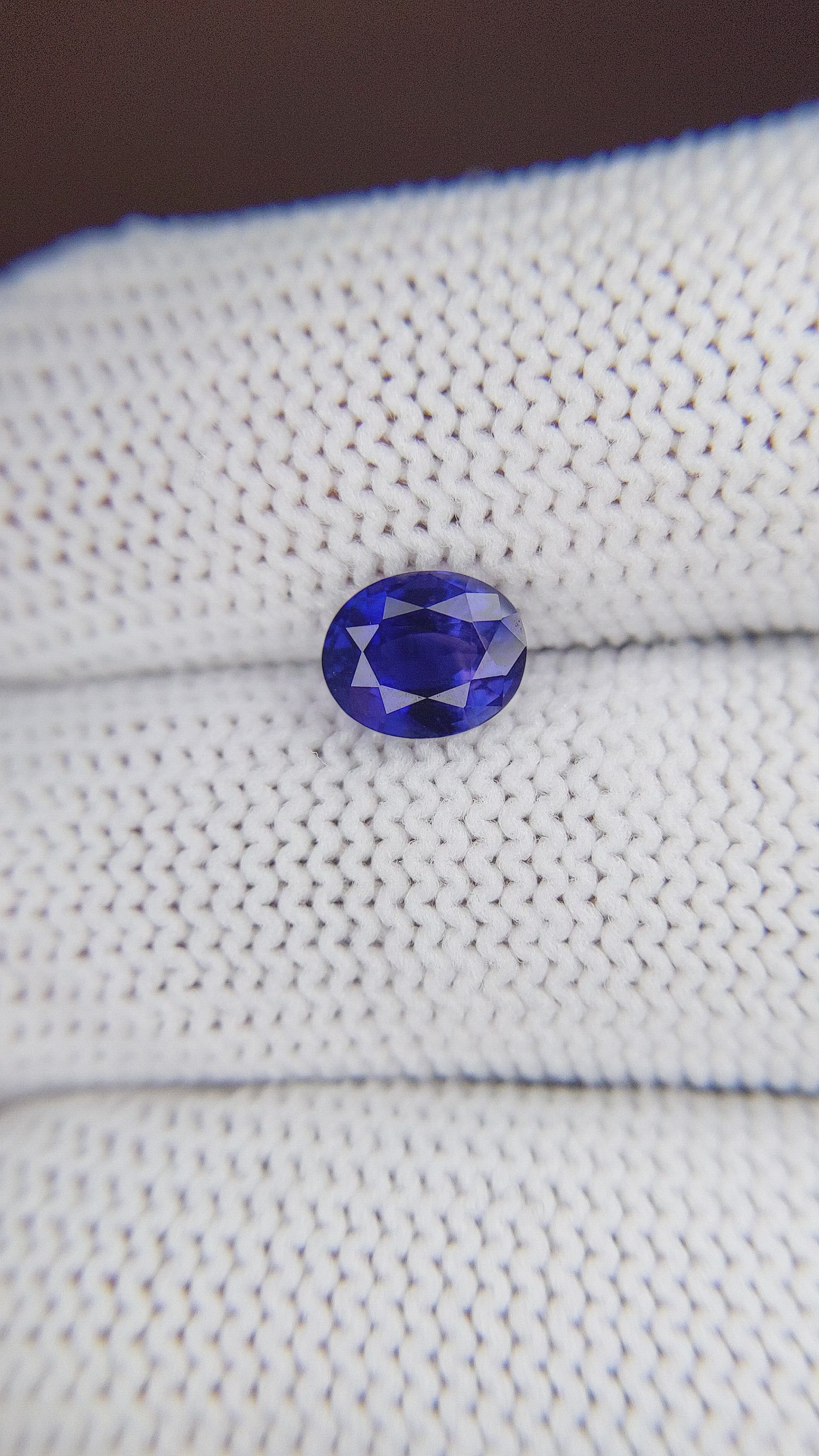1.51 Ct. Color Change Sapphire from Tanzania Size Video