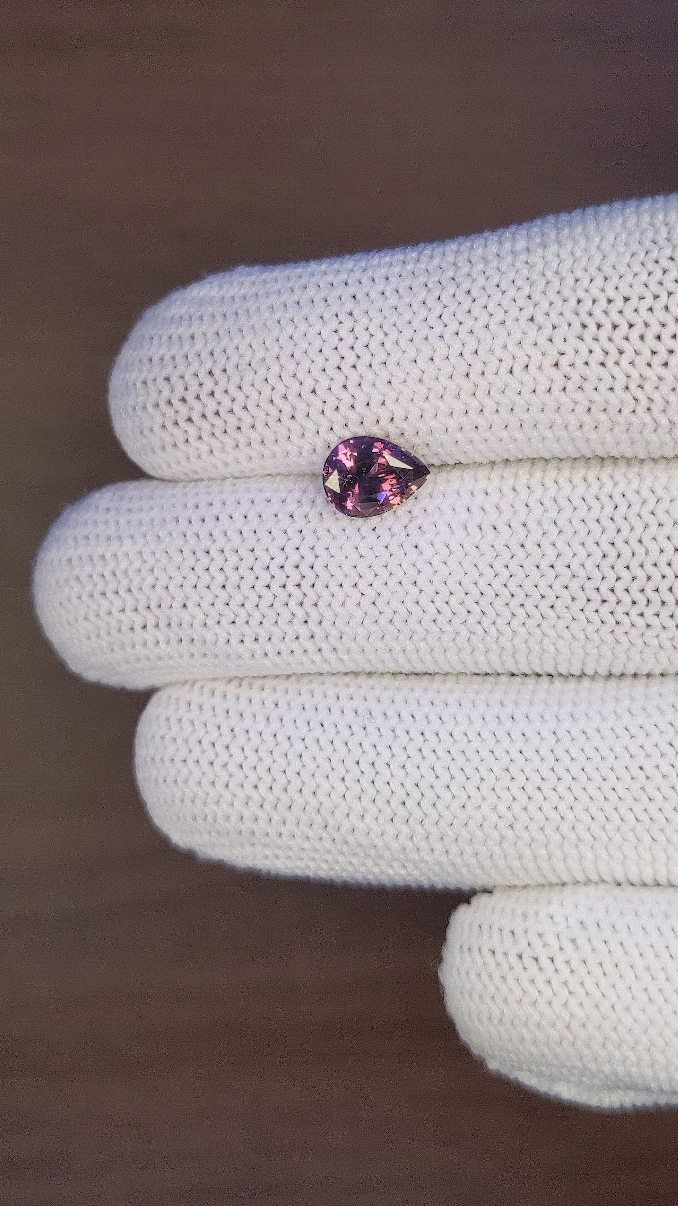 1.52 Ct. Color Change Sapphire from Tanzania Size Video