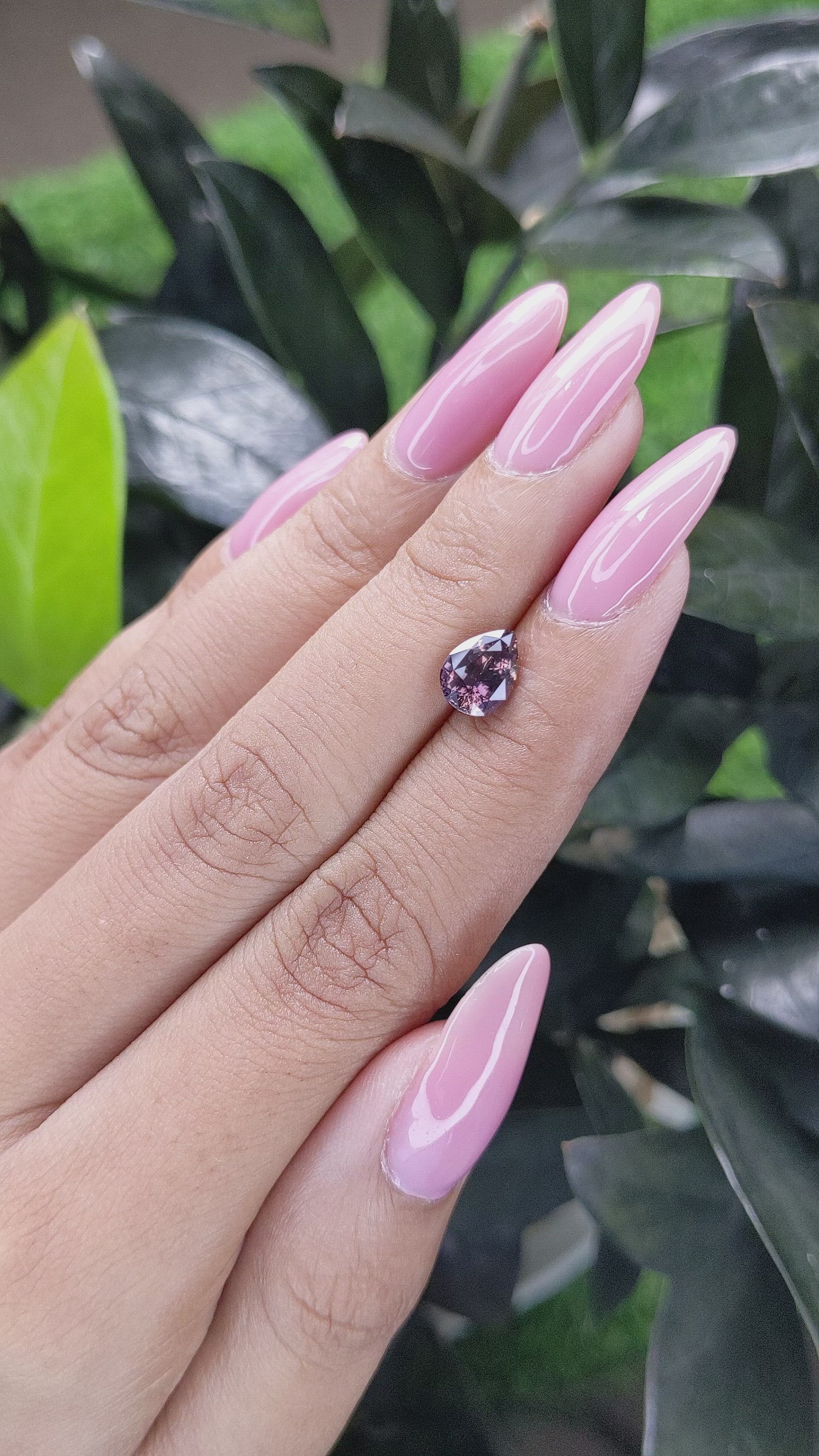 1.52 Ct. Color Change Sapphire from Tanzania Size Video