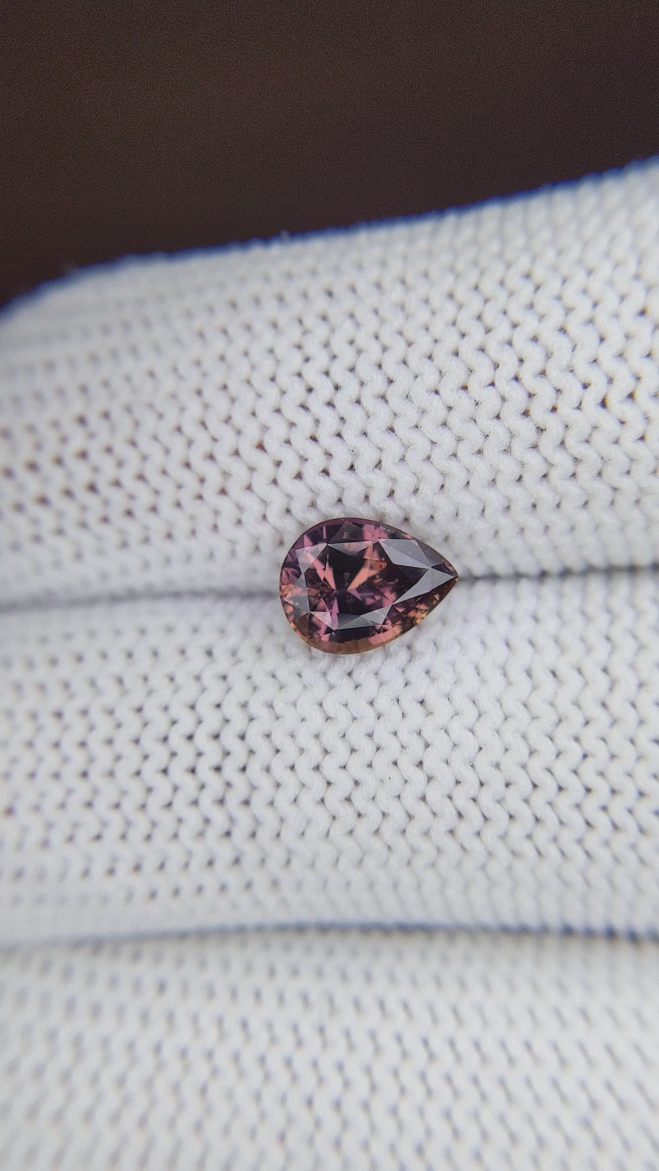 1.52 Ct. Color Change Sapphire from Tanzania Size Video