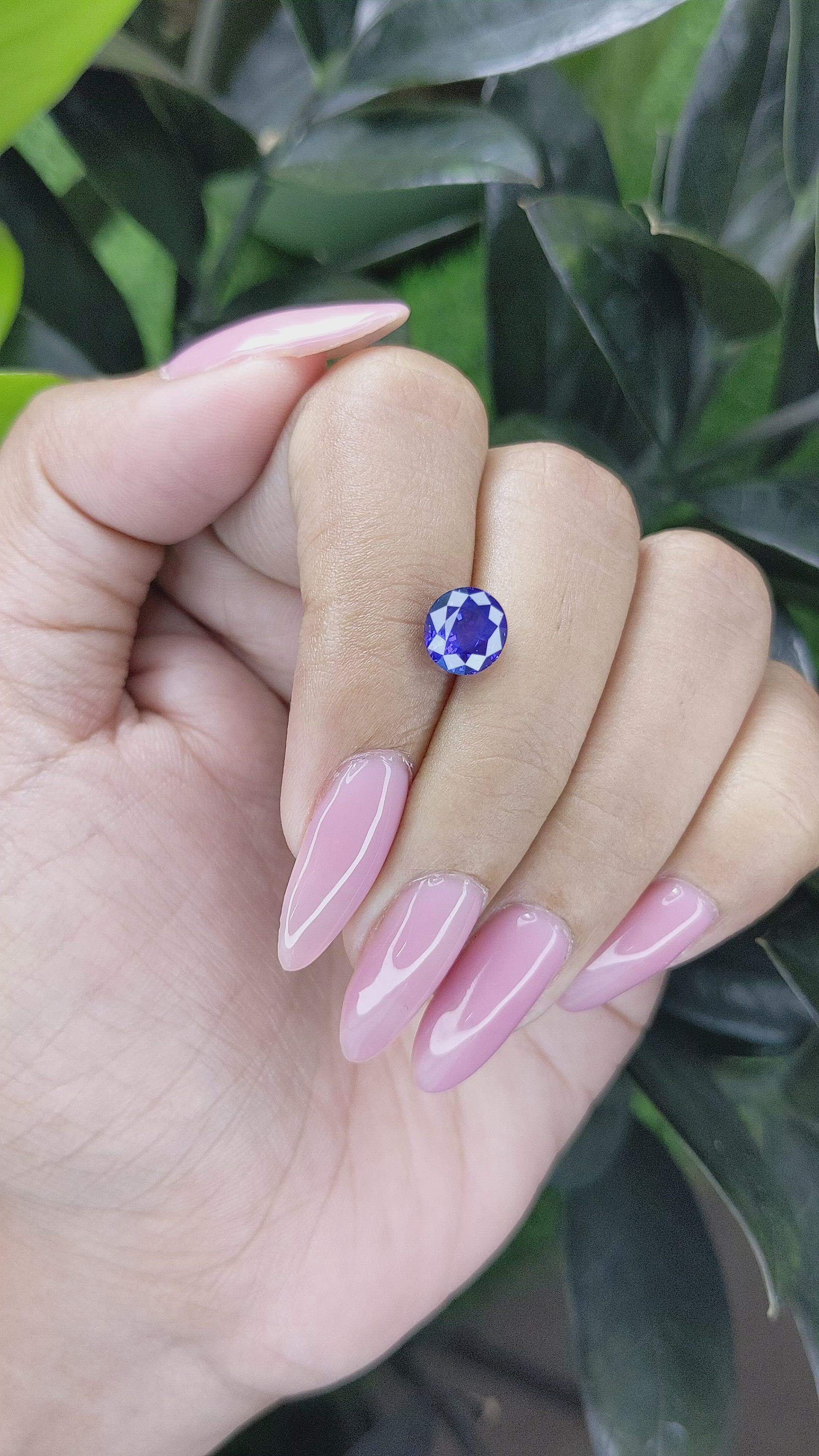 2.31 Ct. Color Change Sapphire from Tanzania Size Video